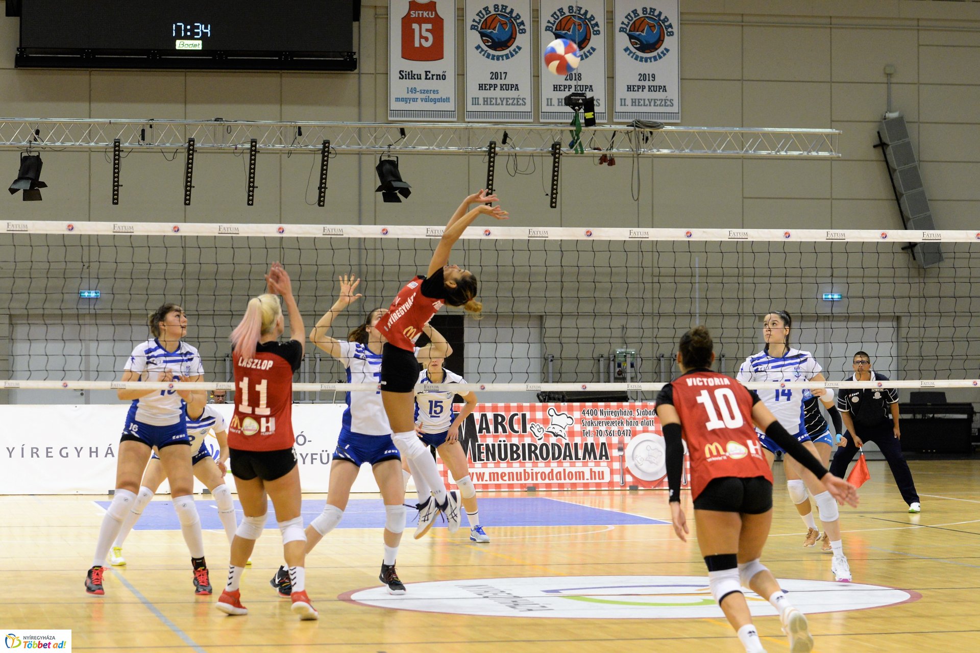Fatum Nyíregyháza-MTK női röplabda mérkőzés