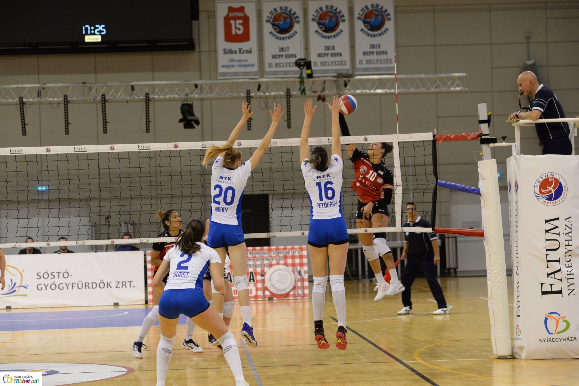 Fatum Nyíregyháza-MTK női röplabda mérkőzés