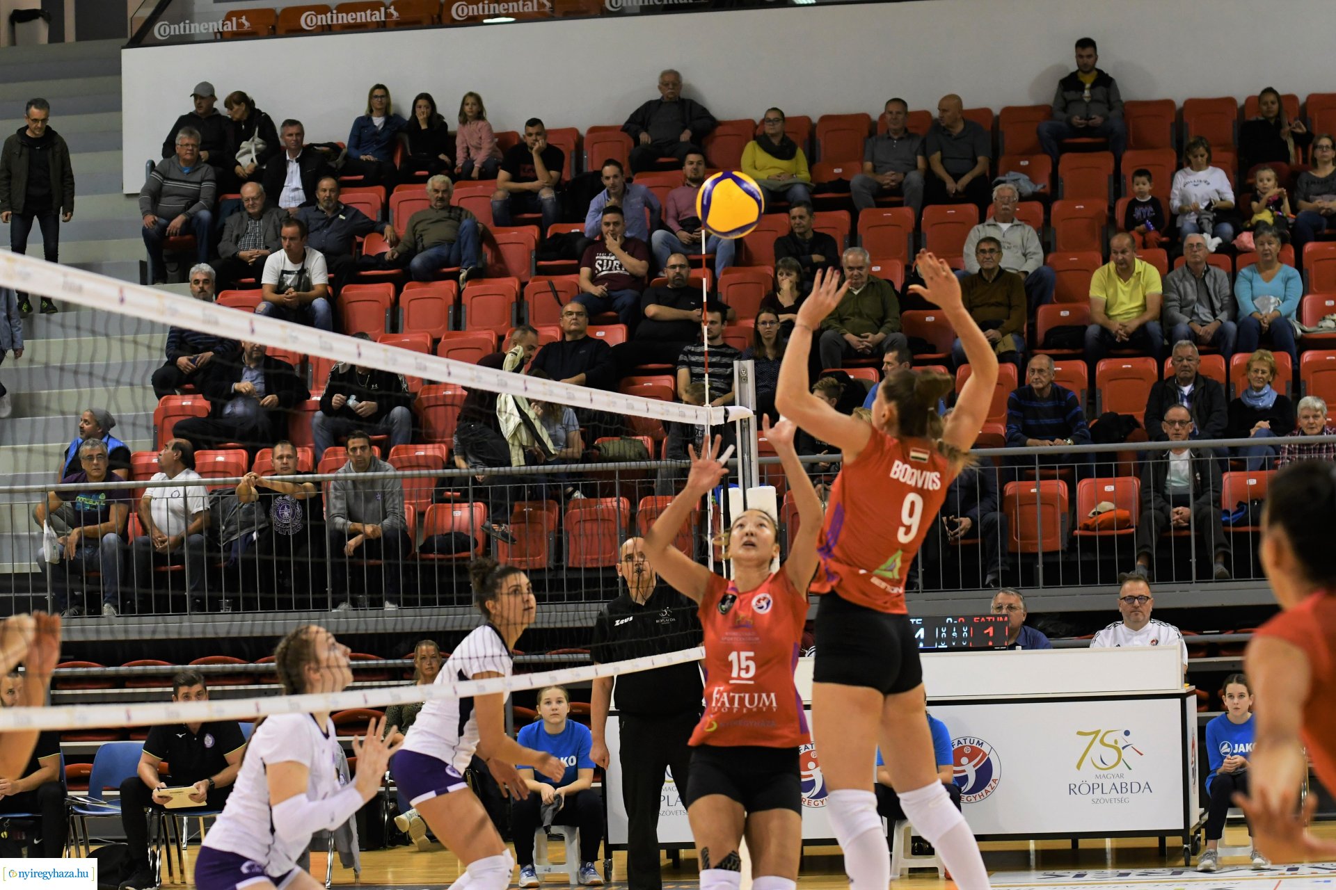 Fatum Nyíregyháza-Újpest női röplabda mérkőzés