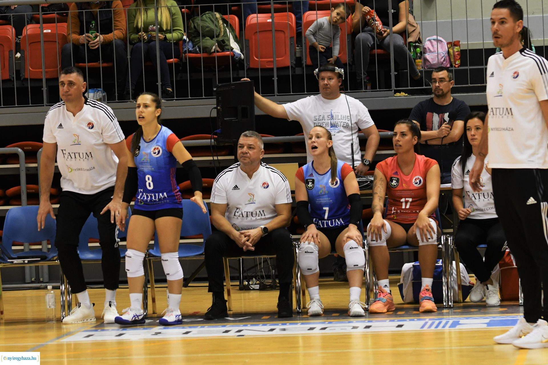 Fatum Nyíregyháza-Újpest női röplabda mérkőzés