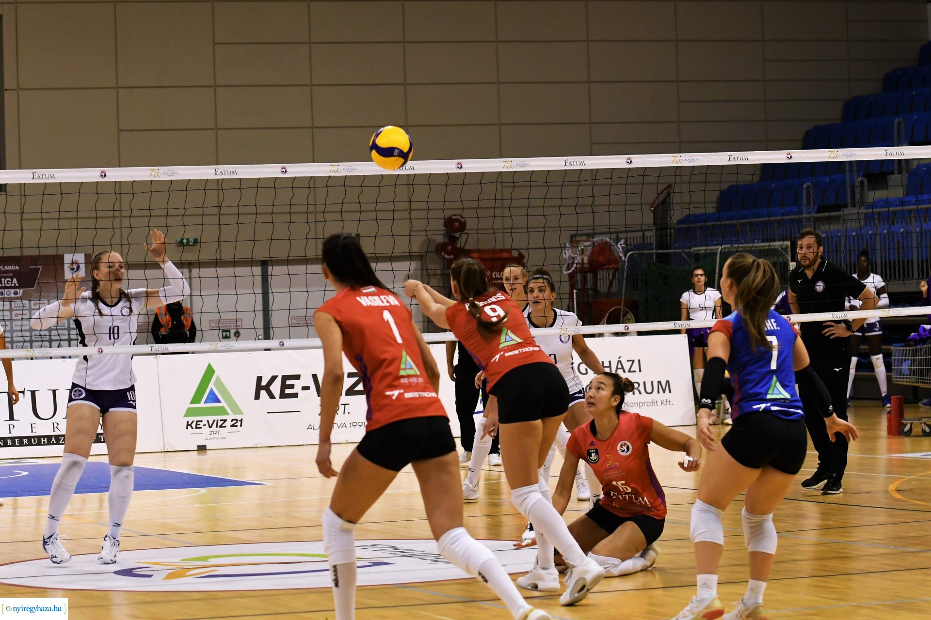 Fatum Nyíregyháza-Újpest női röplabda mérkőzés
