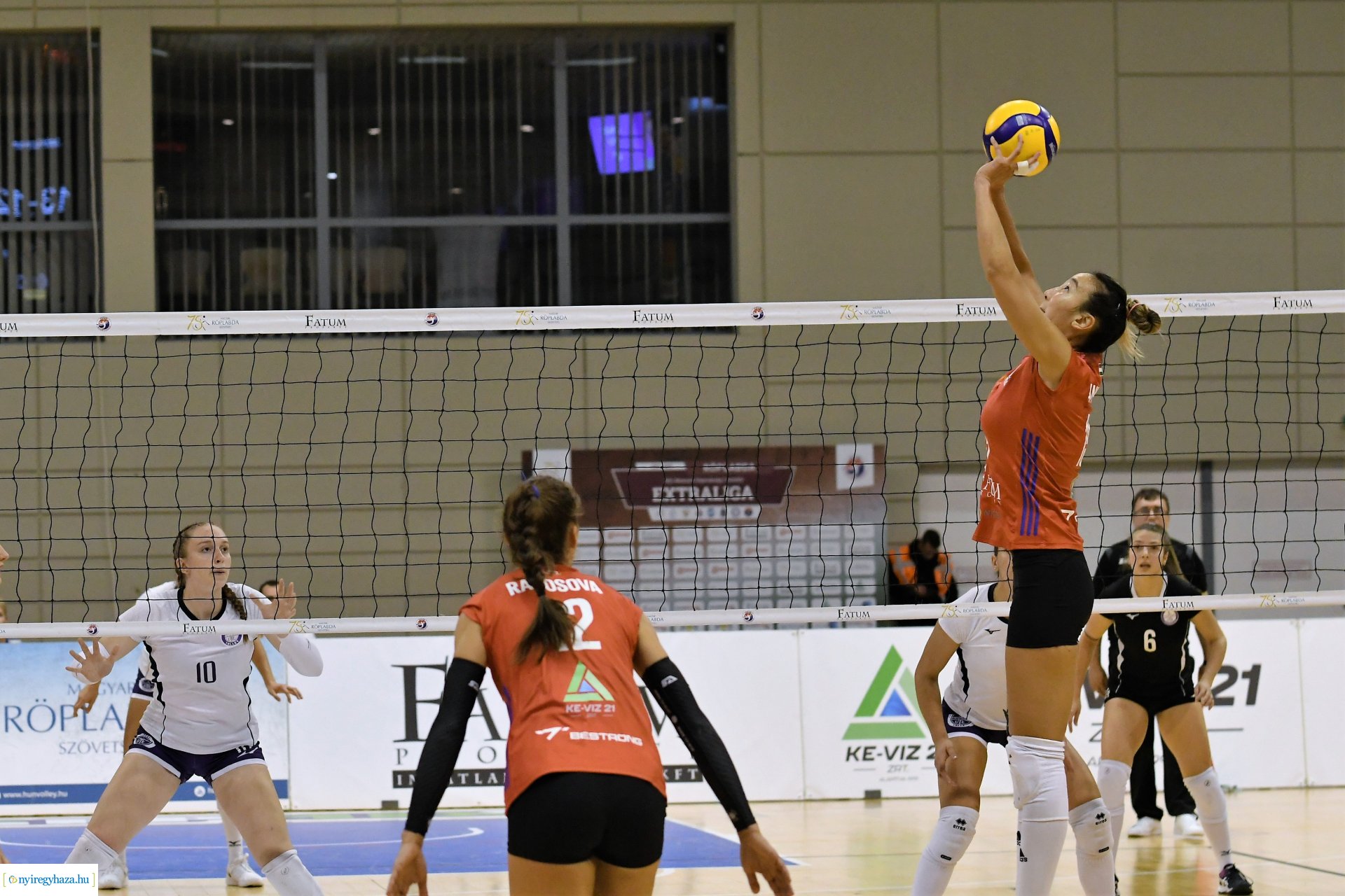 Fatum Nyíregyháza-Újpest női röplabda mérkőzés