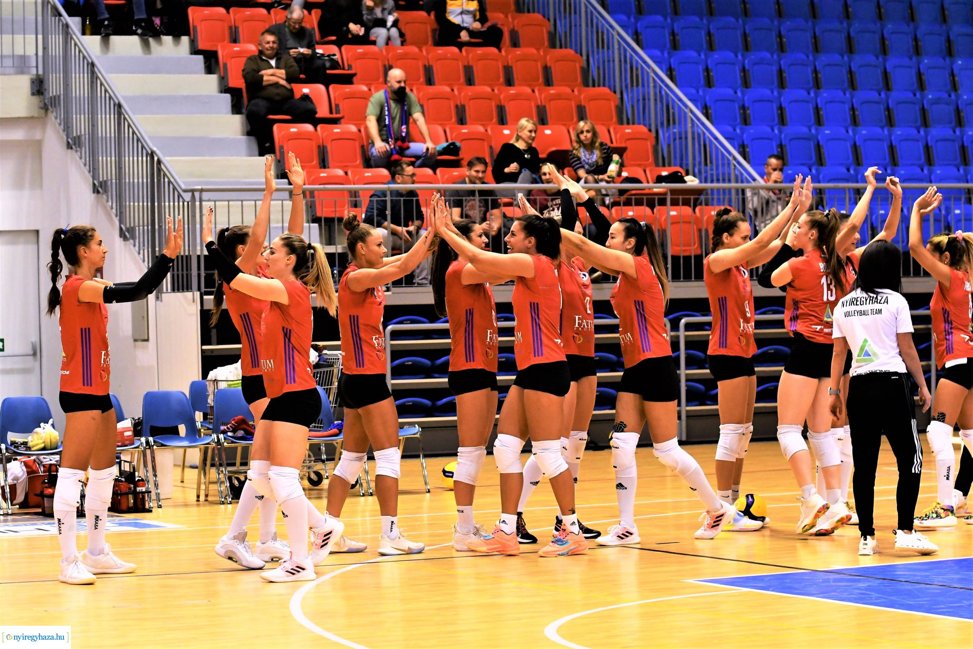 Fatum Nyíregyháza-Újpest női röplabda mérkőzés