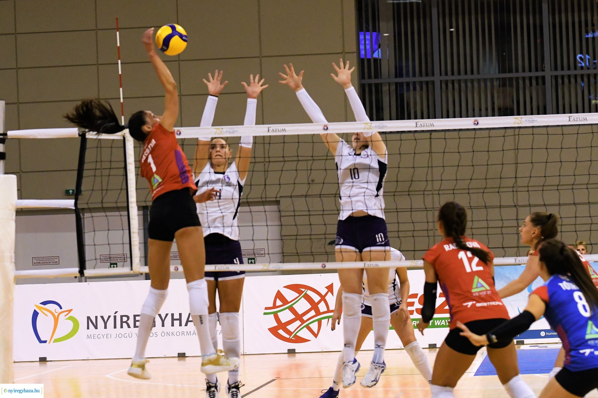 Fatum Nyíregyháza-Újpest női röplabda mérkőzés