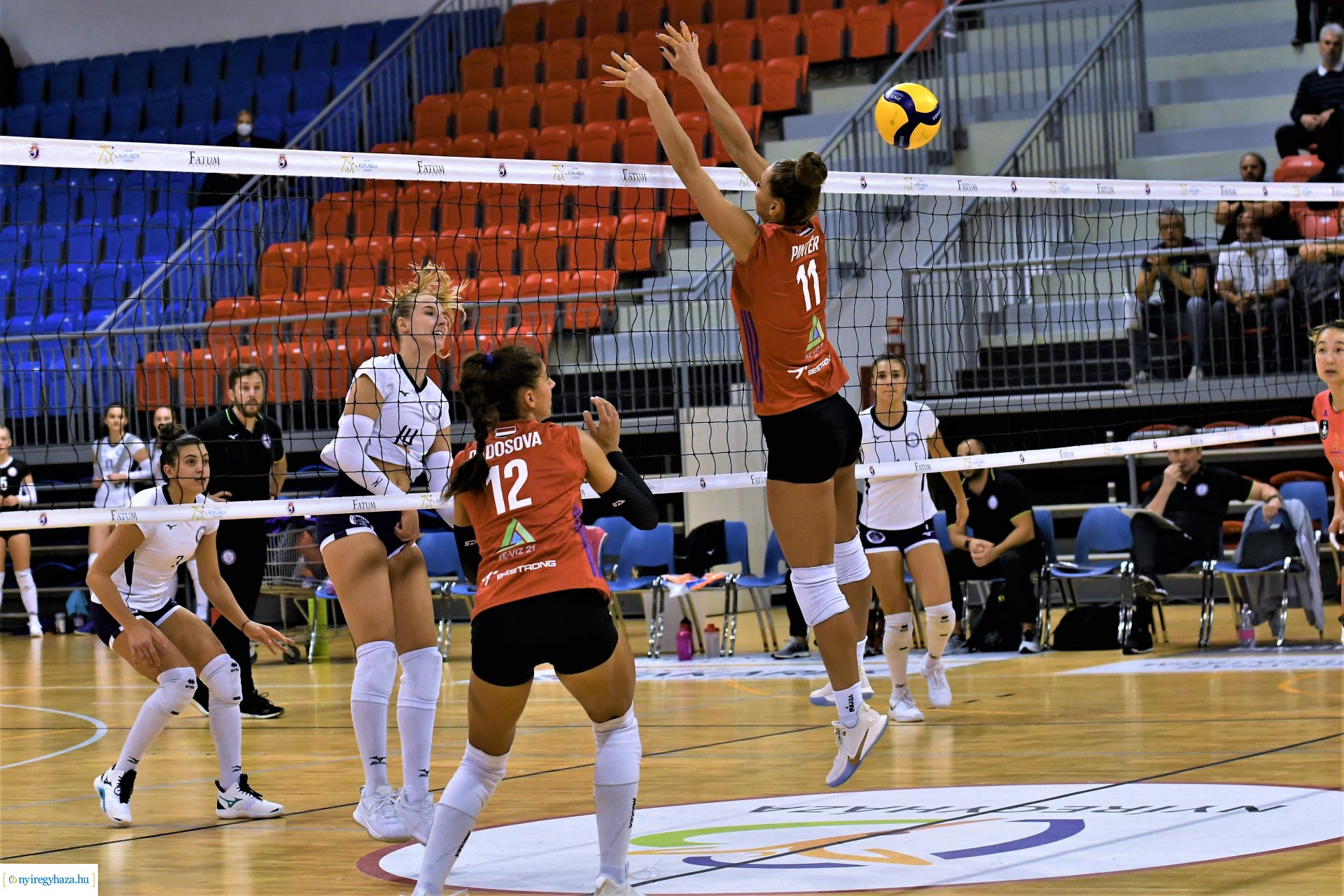 Fatum Nyíregyháza-Újpest női röplabda mérkőzés