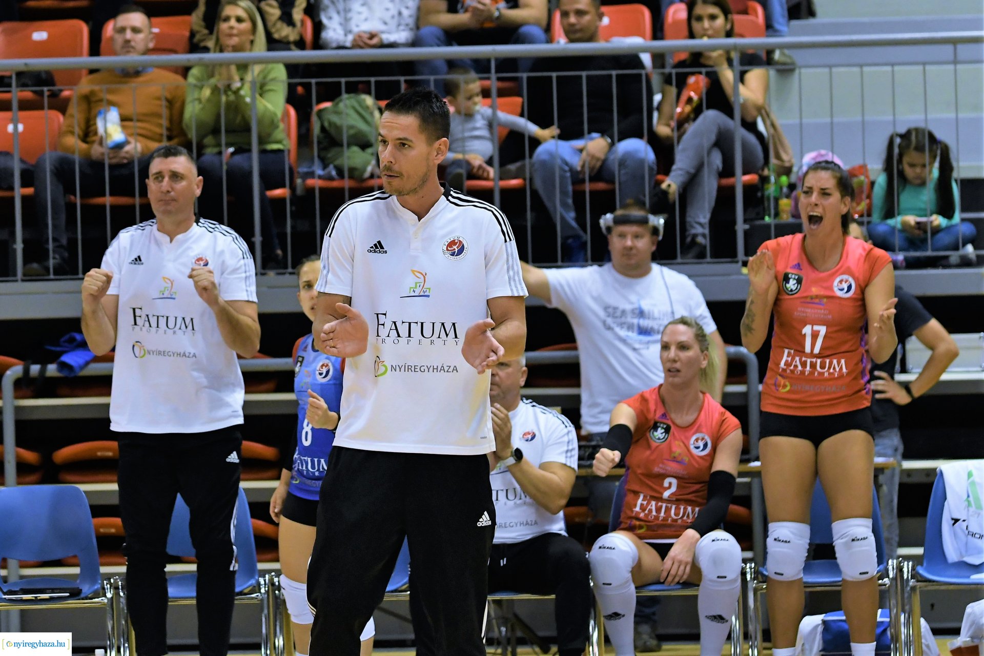 Fatum Nyíregyháza-Újpest női röplabda mérkőzés