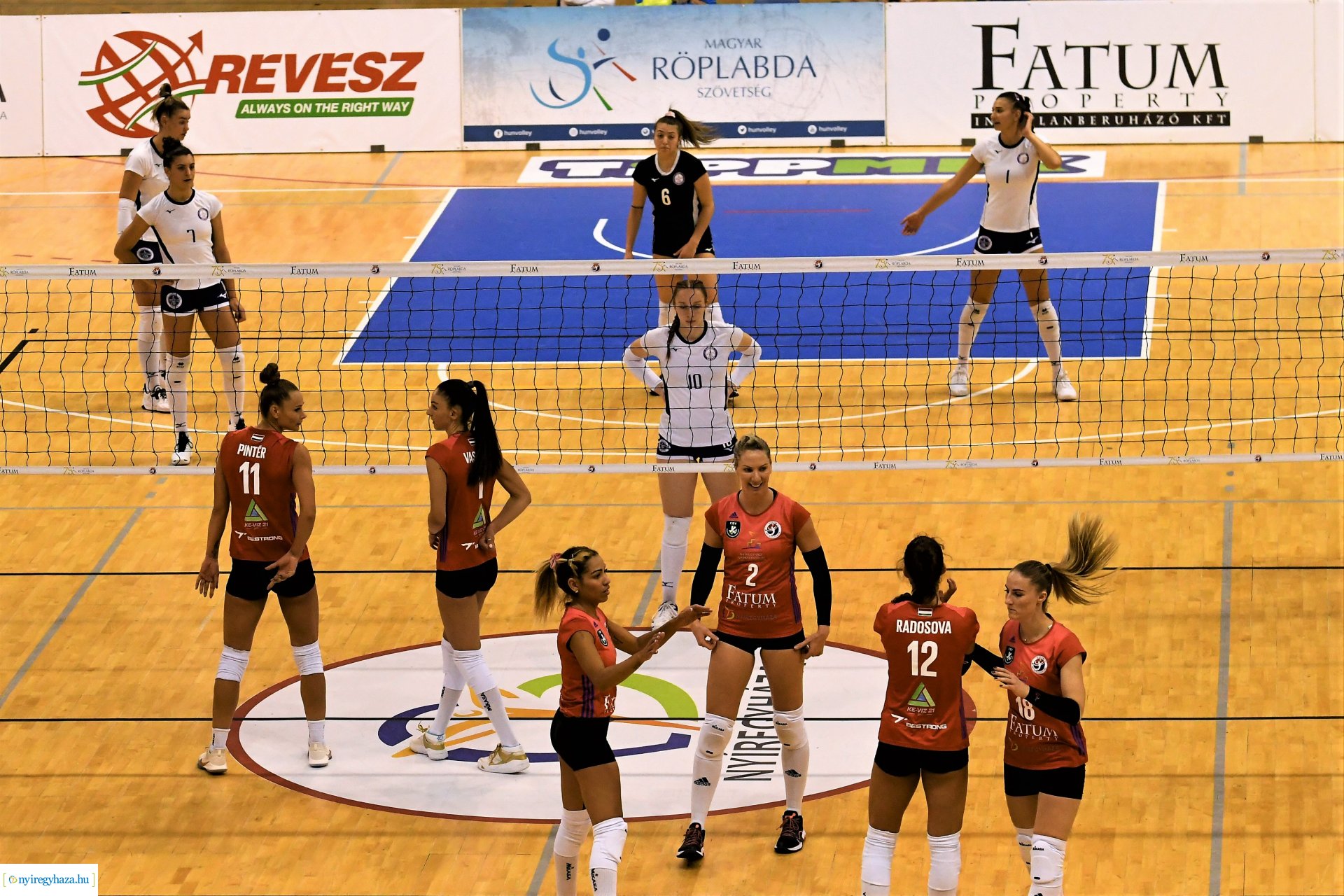 Fatum Nyíregyháza-Újpest női röplabda mérkőzés