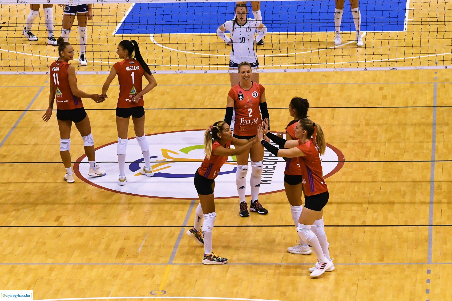 Fatum Nyíregyháza-Újpest női röplabda mérkőzés