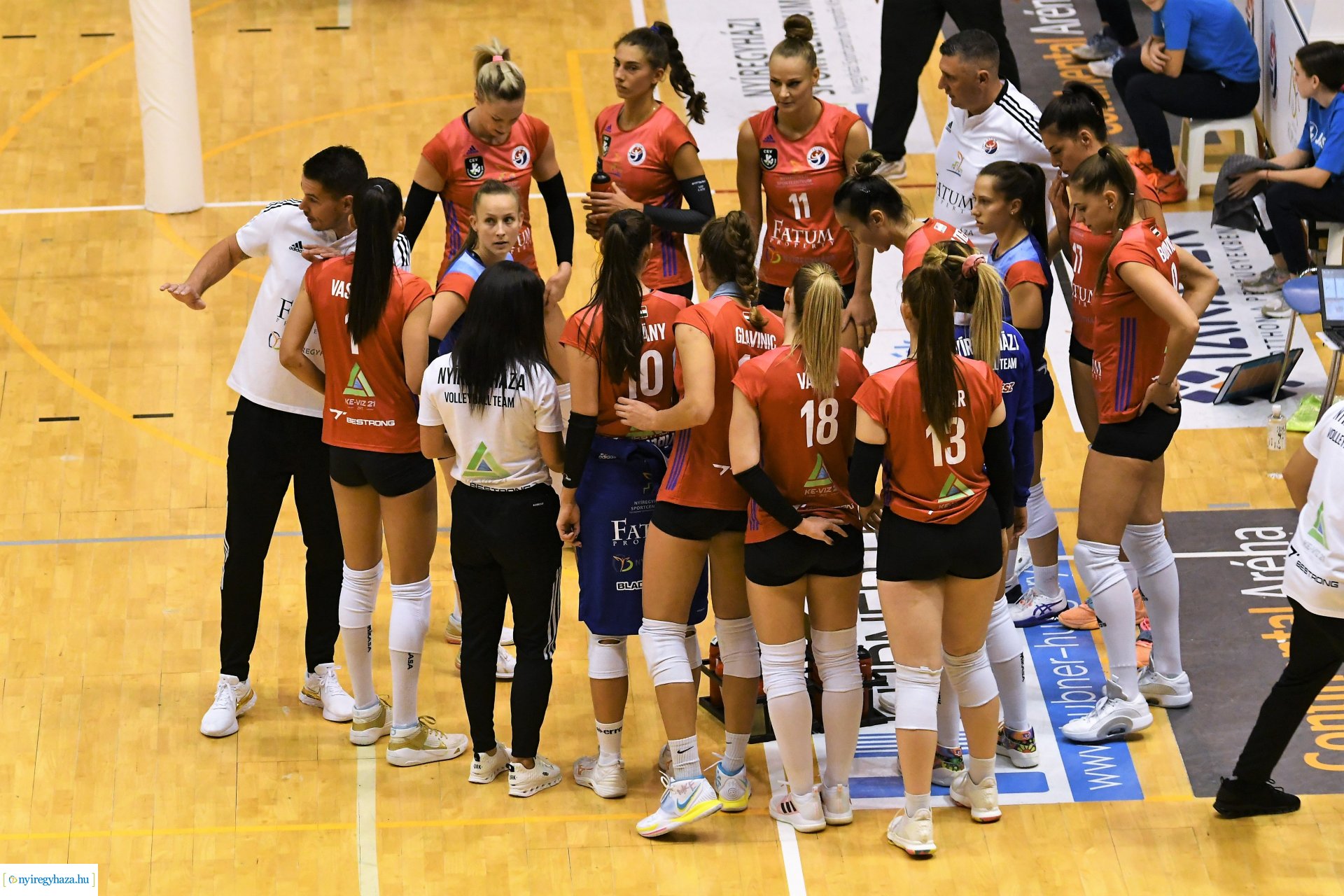Fatum Nyíregyháza-Újpest női röplabda mérkőzés