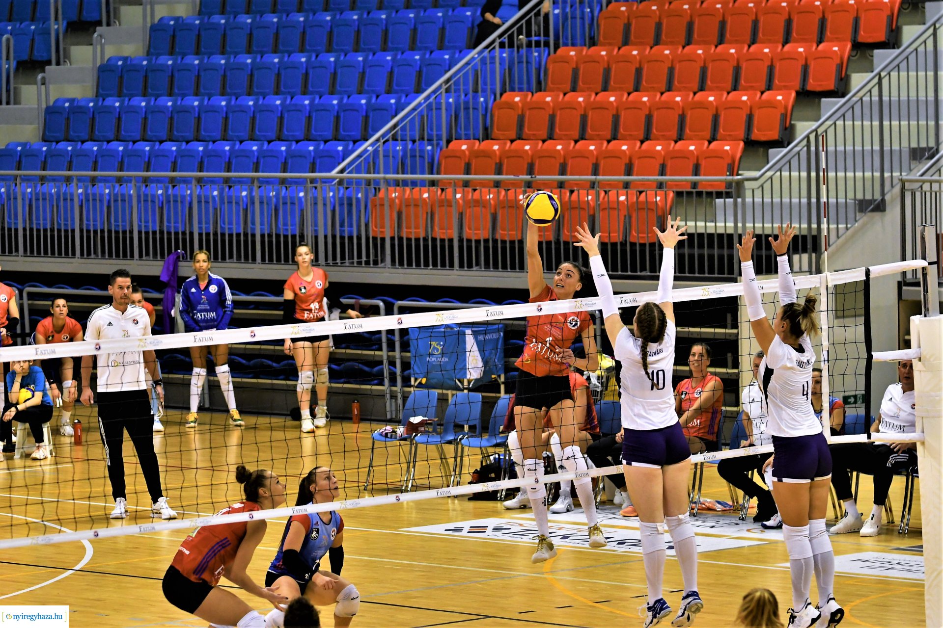 Fatum Nyíregyháza-Újpest női röplabda mérkőzés