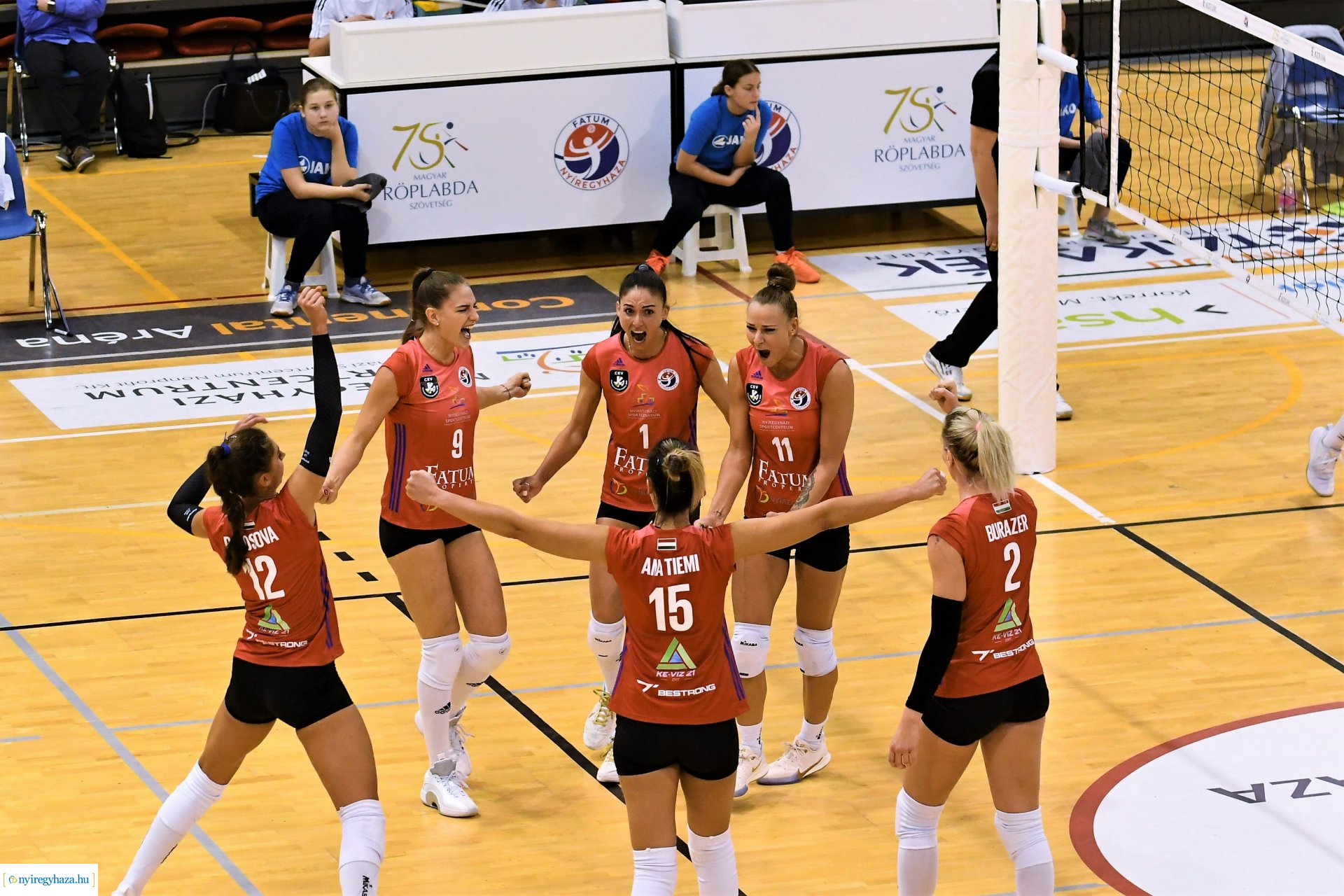 Fatum Nyíregyháza-Újpest női röplabda mérkőzés