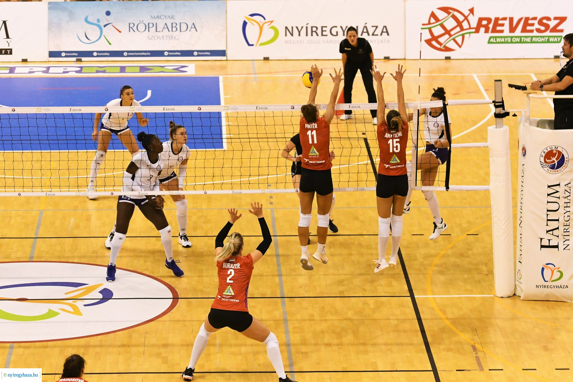 Fatum Nyíregyháza-Újpest női röplabda mérkőzés