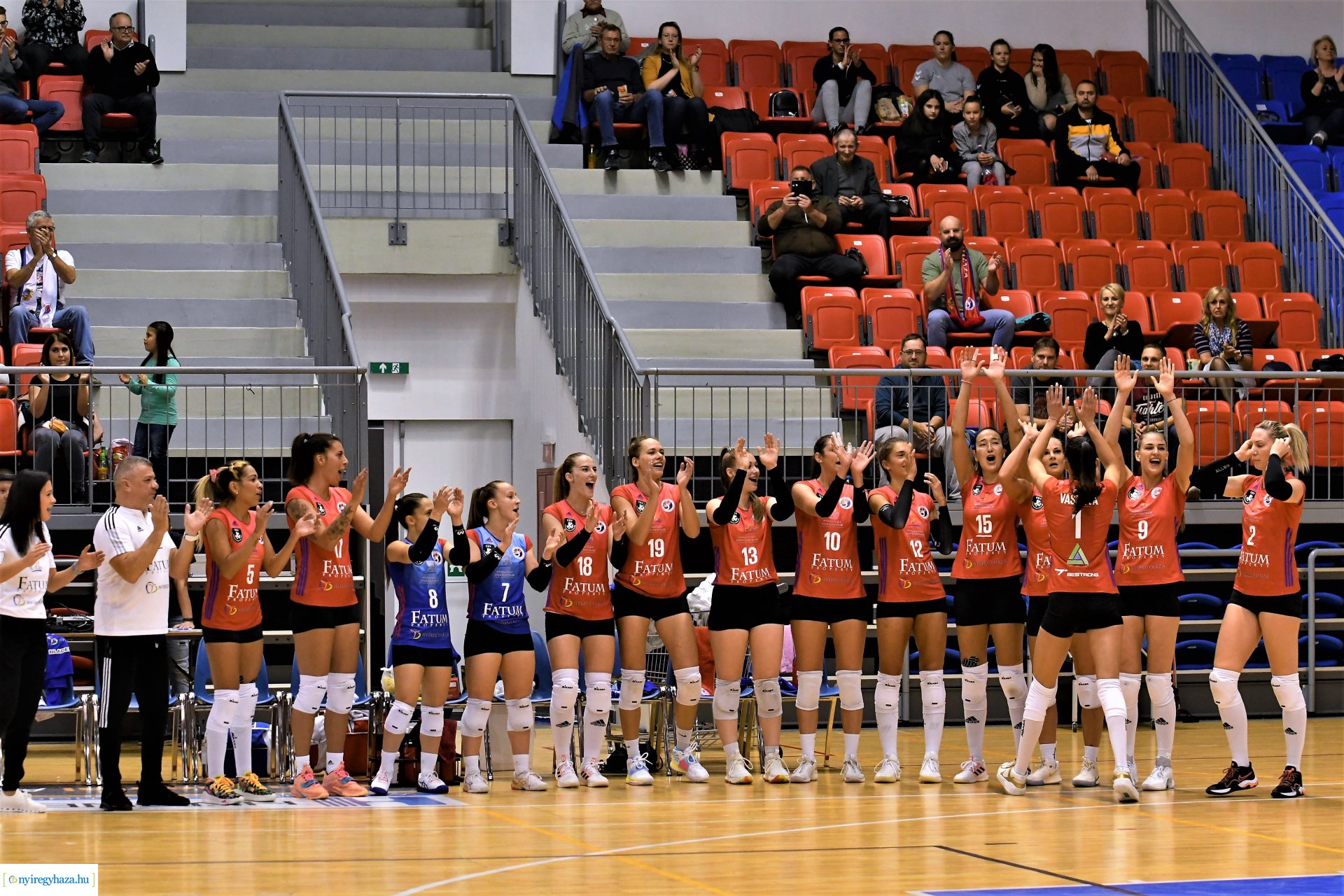 Fatum Nyíregyháza-Újpest női röplabda mérkőzés