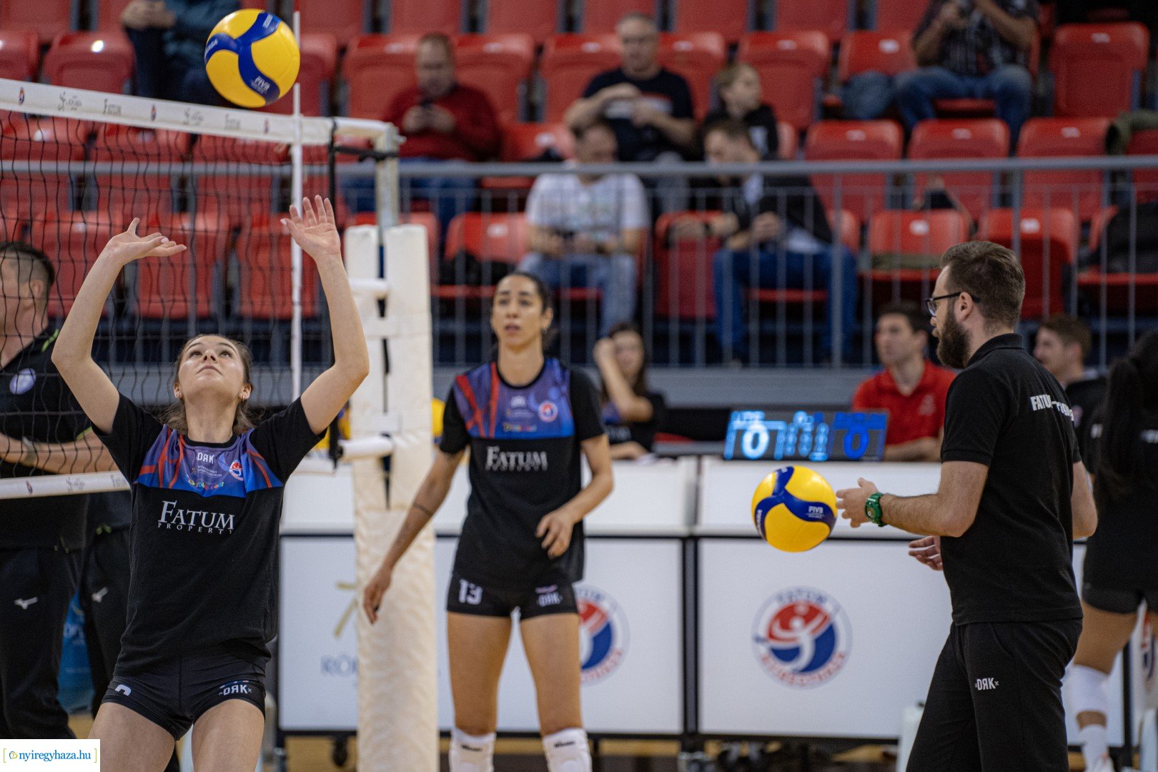 FATUM-Nyíregyháza - UTE 3. női röplabda mérkőzés 