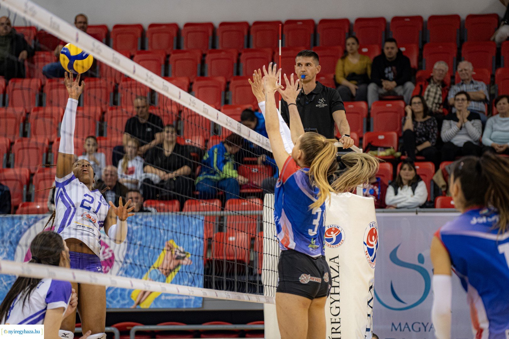 FATUM-Nyíregyháza - UTE 3. női röplabda mérkőzés 