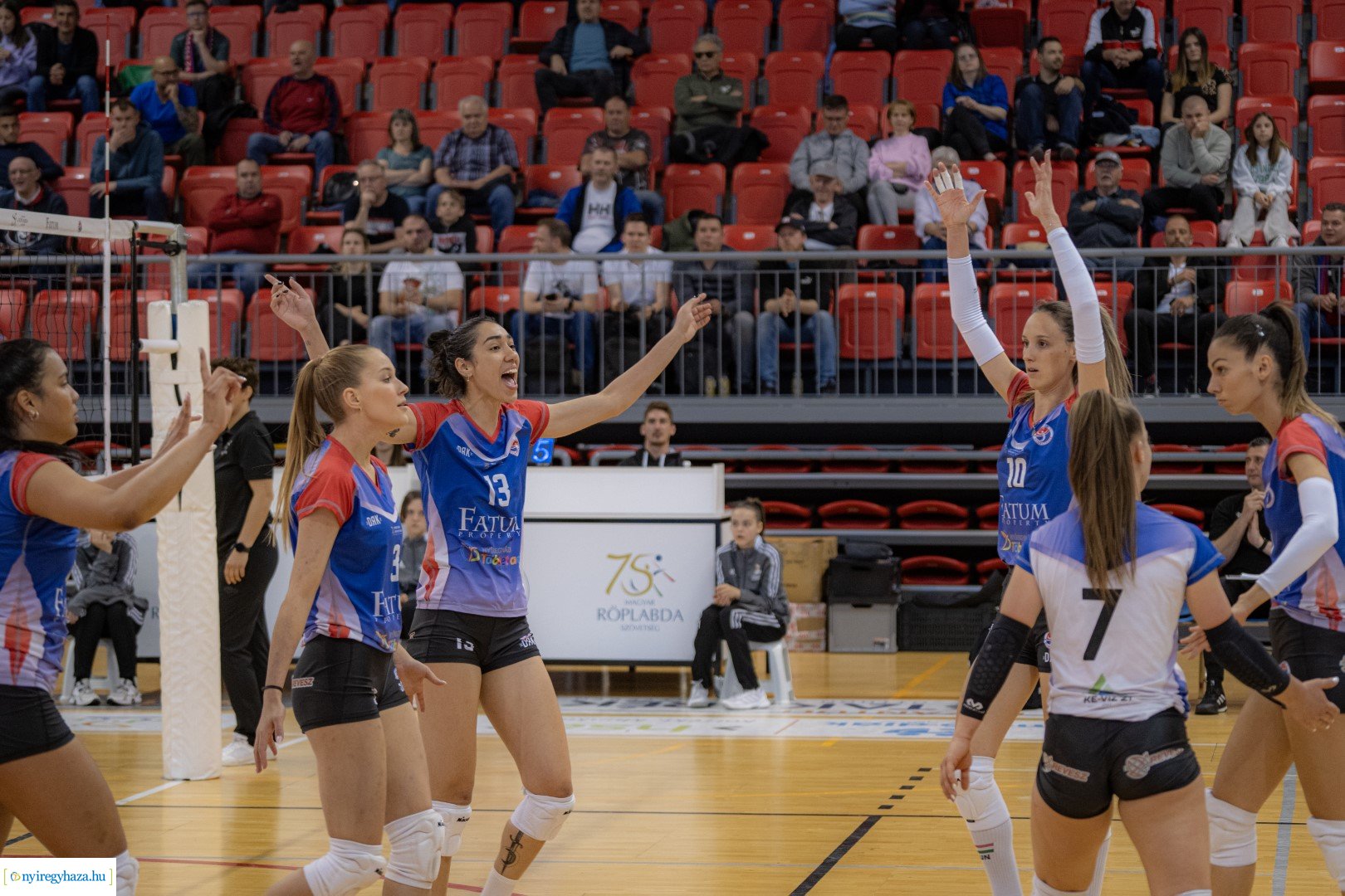 FATUM-Nyíregyháza - UTE 3. női röplabda mérkőzés 
