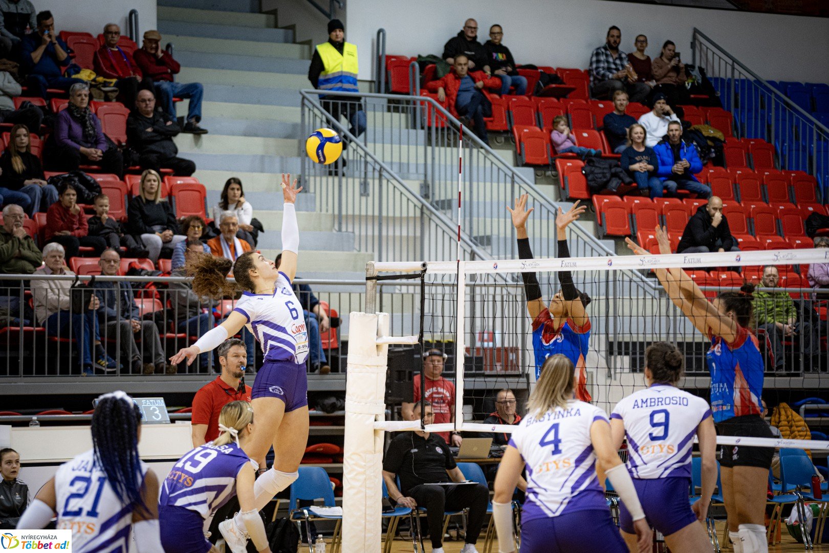 FATUM Nyíregyháza - UTE női röplabda mérkőzés