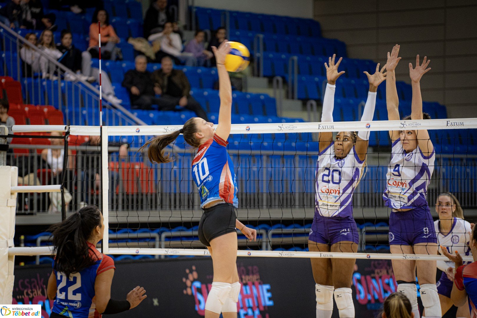 FATUM Nyíregyháza - UTE női röplabda mérkőzés