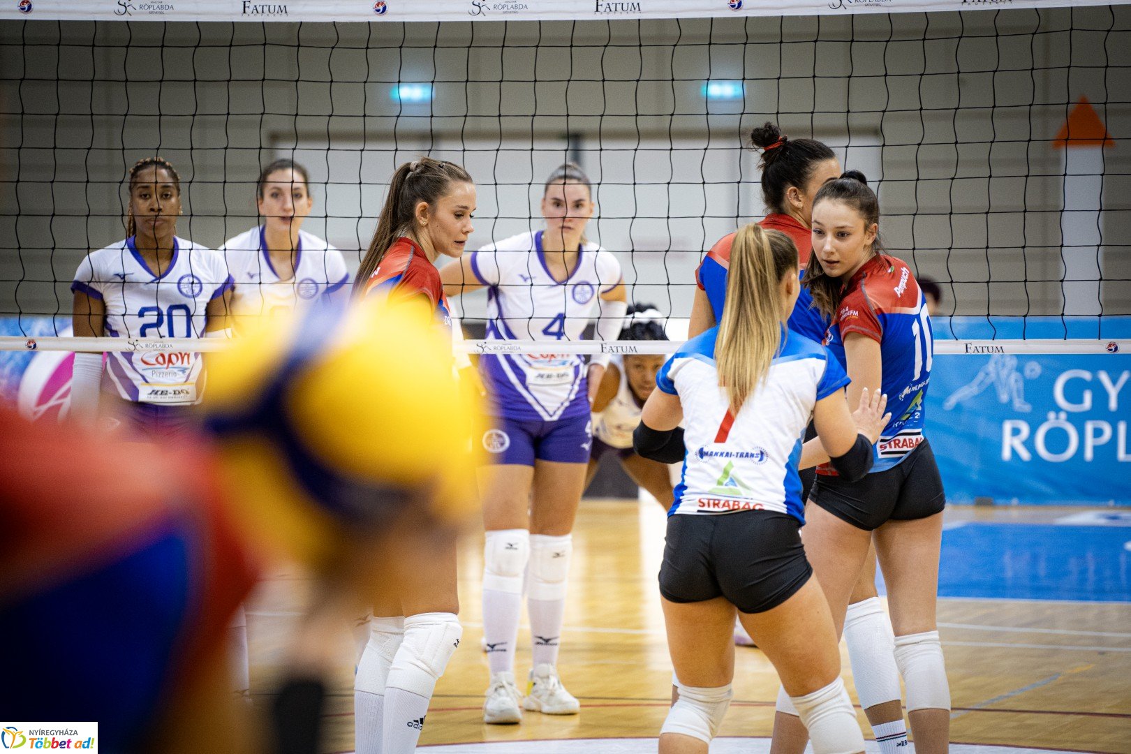 FATUM Nyíregyháza - UTE női röplabda mérkőzés