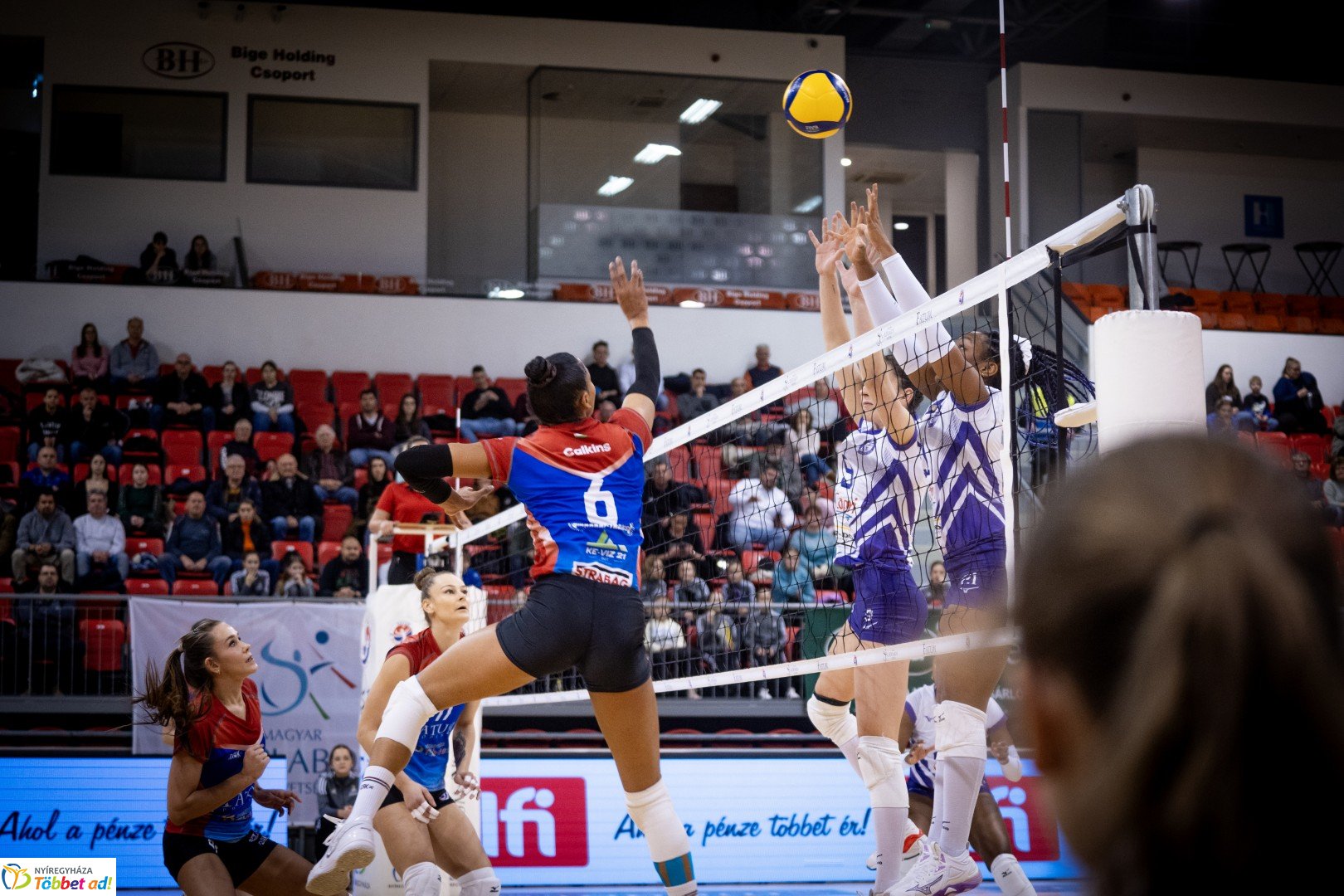 FATUM Nyíregyháza - UTE női röplabda mérkőzés