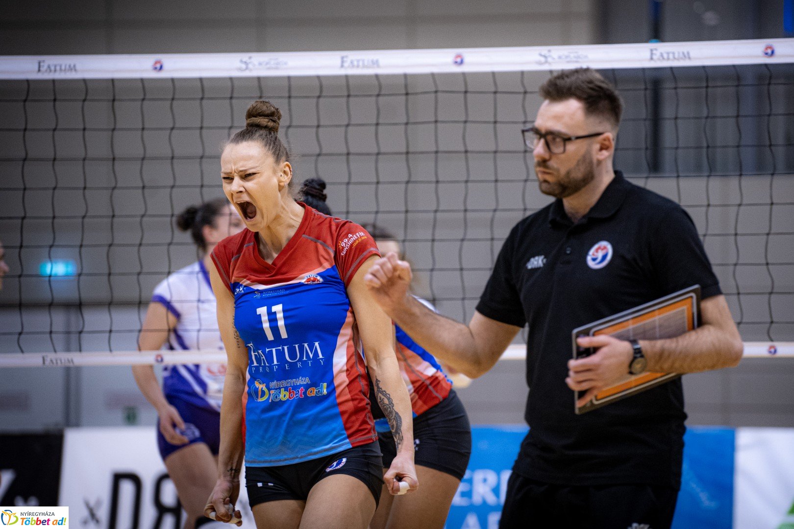 FATUM Nyíregyháza - UTE női röplabda mérkőzés