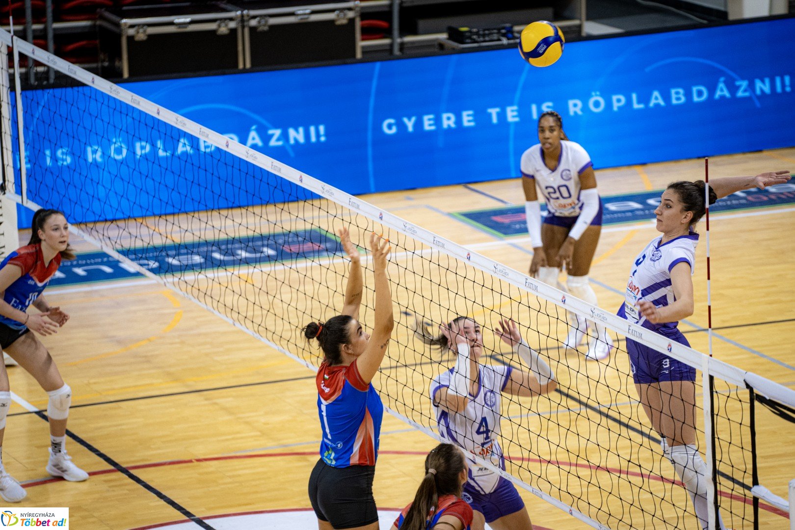 FATUM Nyíregyháza - UTE női röplabda mérkőzés