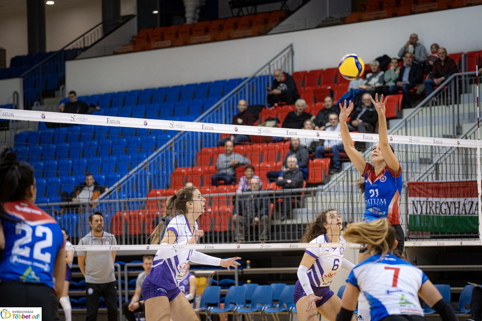 FATUM Nyíregyháza - UTE női röplabda mérkőzés