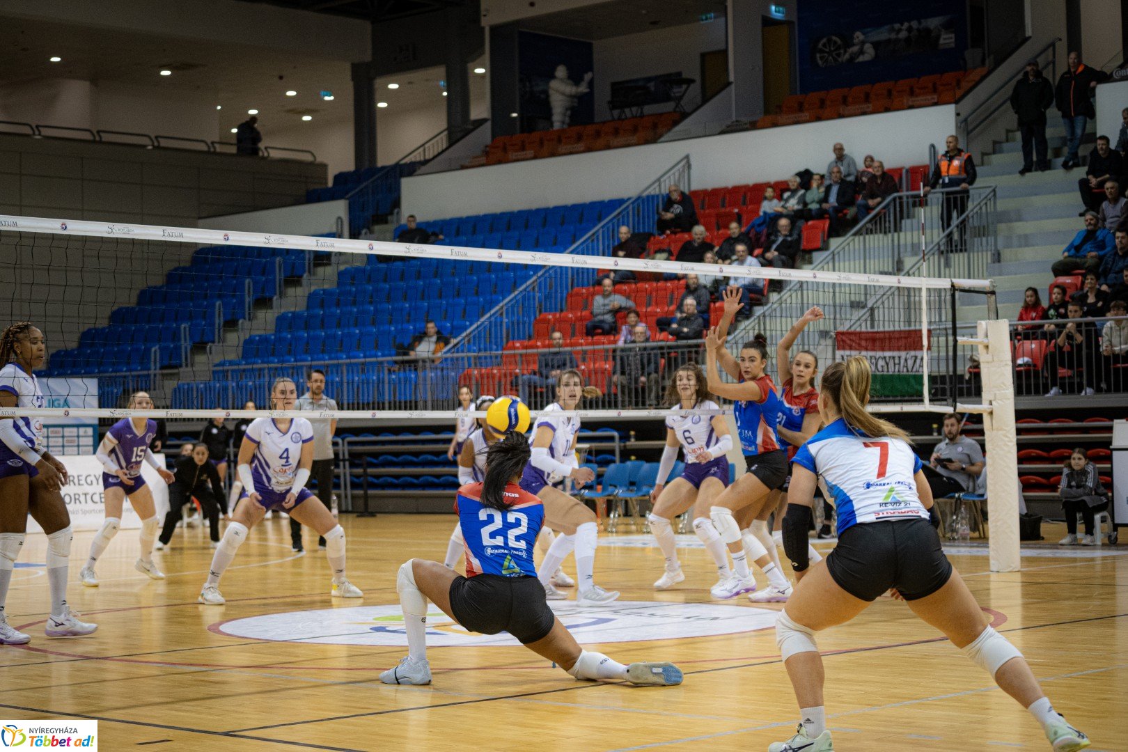FATUM Nyíregyháza - UTE női röplabda mérkőzés