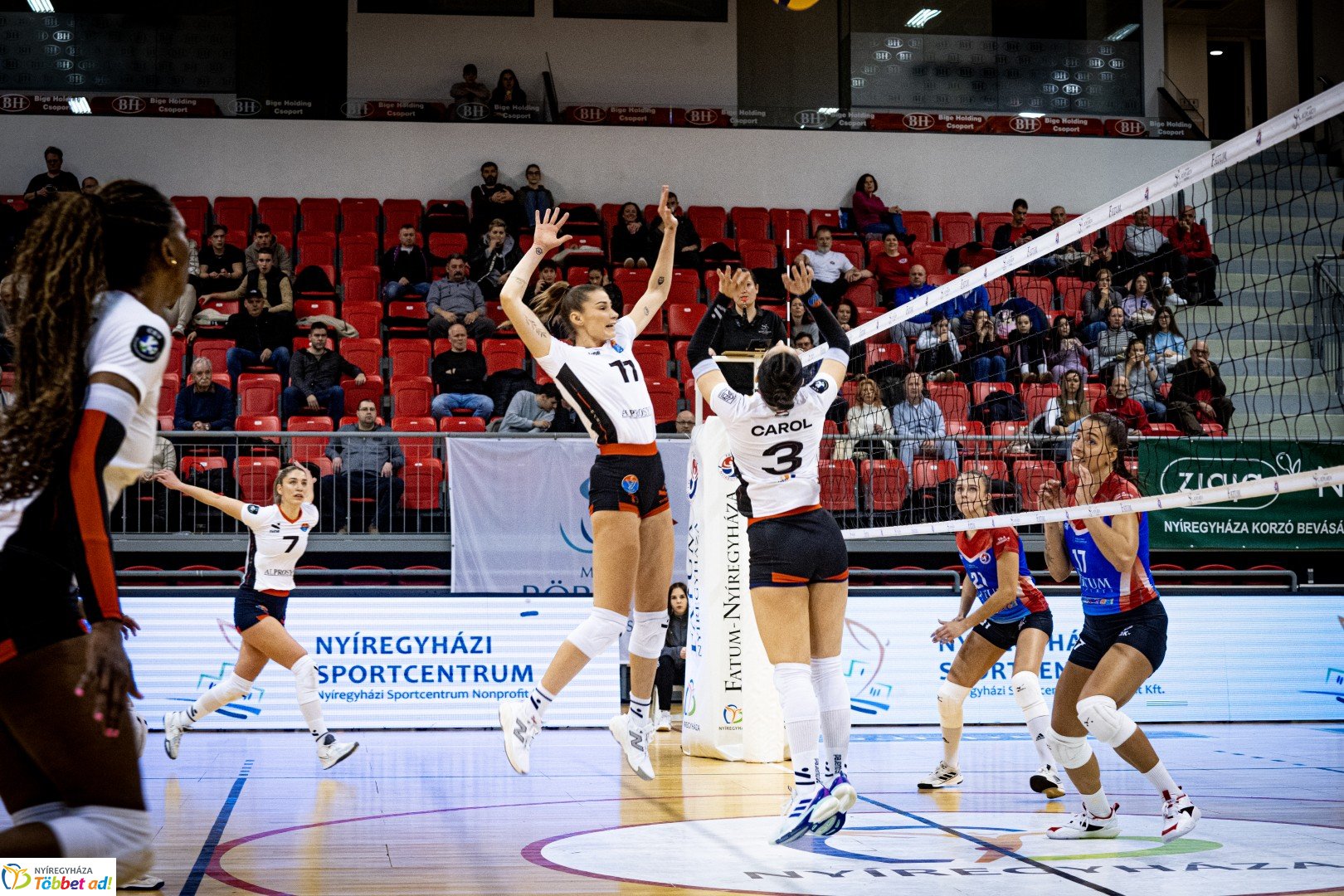 FATUM Nyíregyháza - VASAS ÓBUDA női röplabda mérkőzés