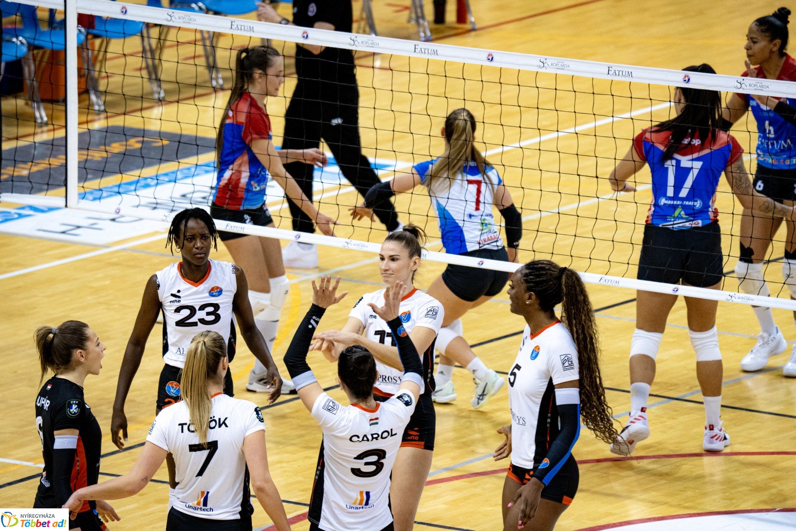 FATUM Nyíregyháza - VASAS ÓBUDA női röplabda mérkőzés