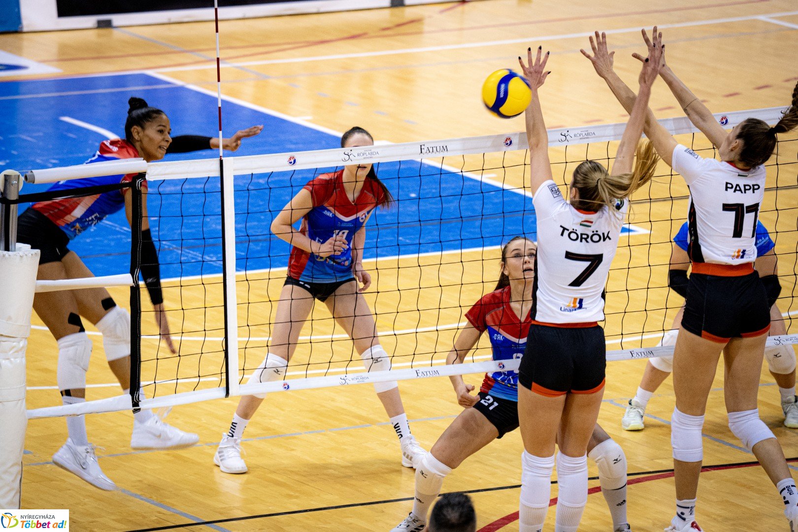 FATUM Nyíregyháza - VASAS ÓBUDA női röplabda mérkőzés