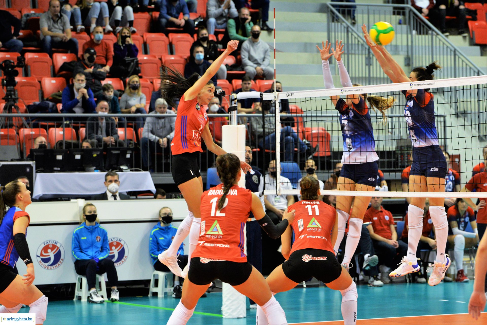 FATUM Nyíregyháza - ZOK Ub Bajnokok Ligája mérkőzés a Continental Arénában