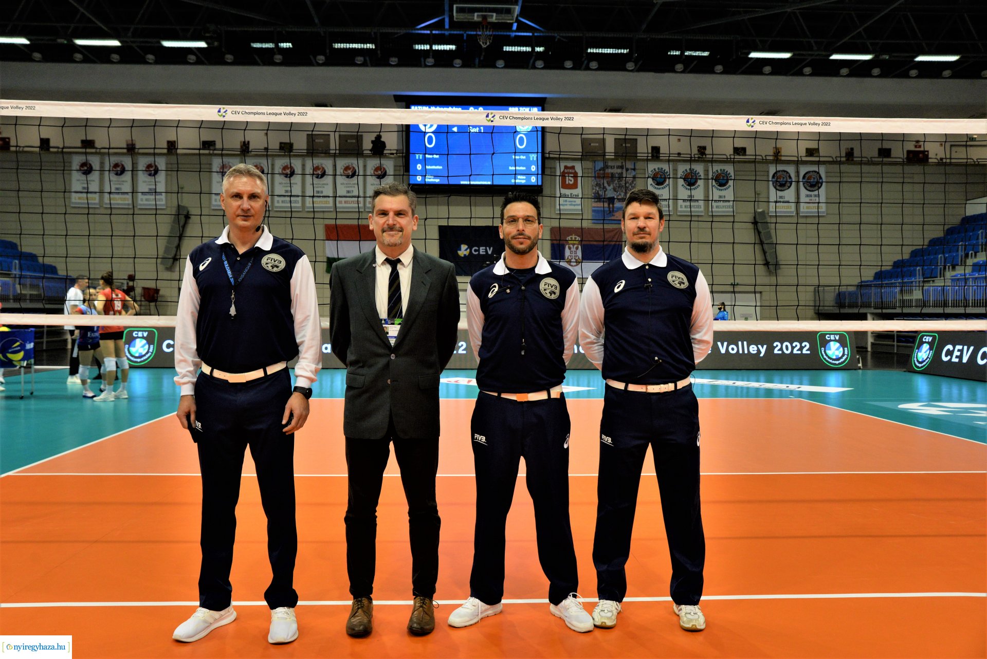 FATUM Nyíregyháza - ZOK Ub Bajnokok Ligája mérkőzés a Continental Arénában