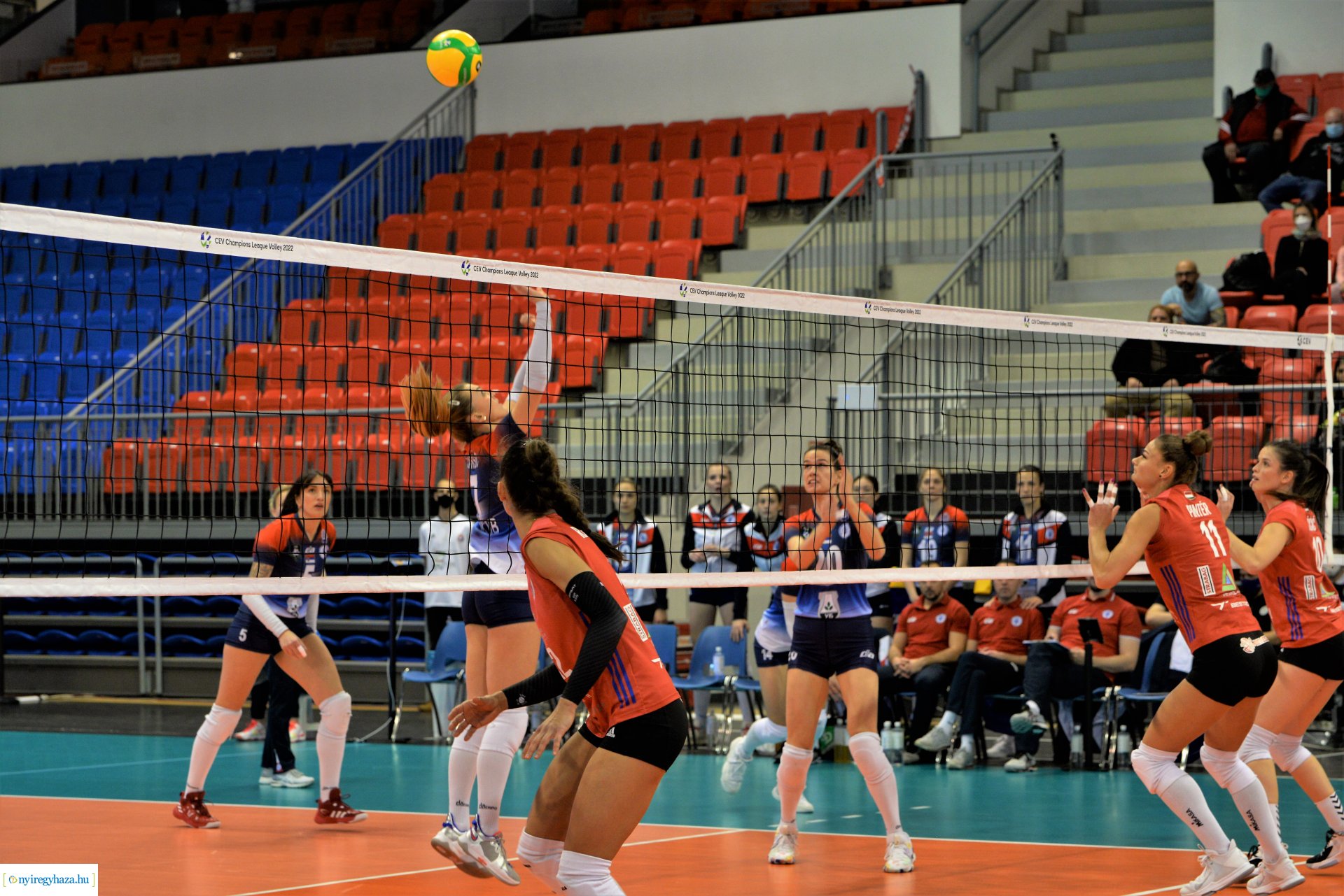 FATUM Nyíregyháza - ZOK Ub Bajnokok Ligája mérkőzés a Continental Arénában