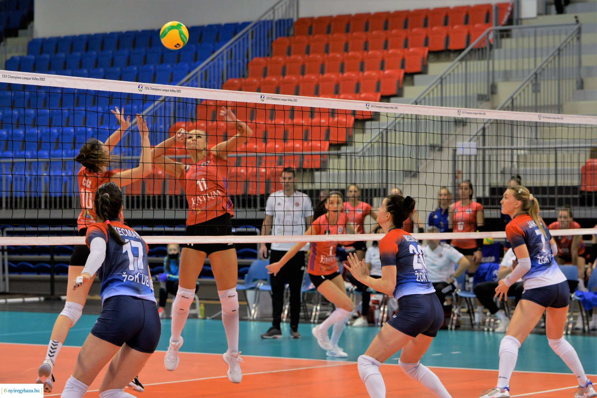 FATUM Nyíregyháza - ZOK Ub Bajnokok Ligája mérkőzés a Continental Arénában