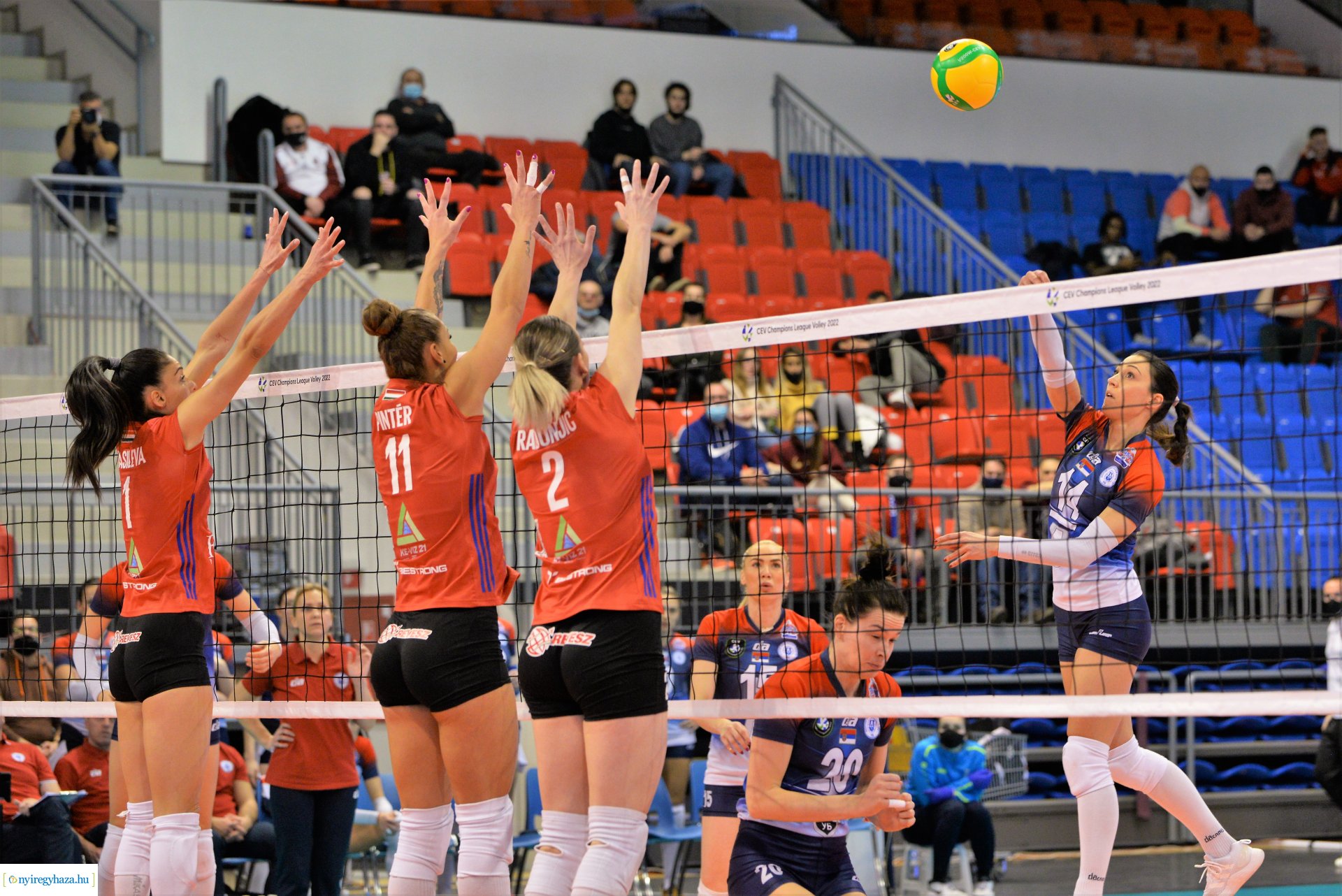 FATUM Nyíregyháza - ZOK Ub Bajnokok Ligája mérkőzés a Continental Arénában