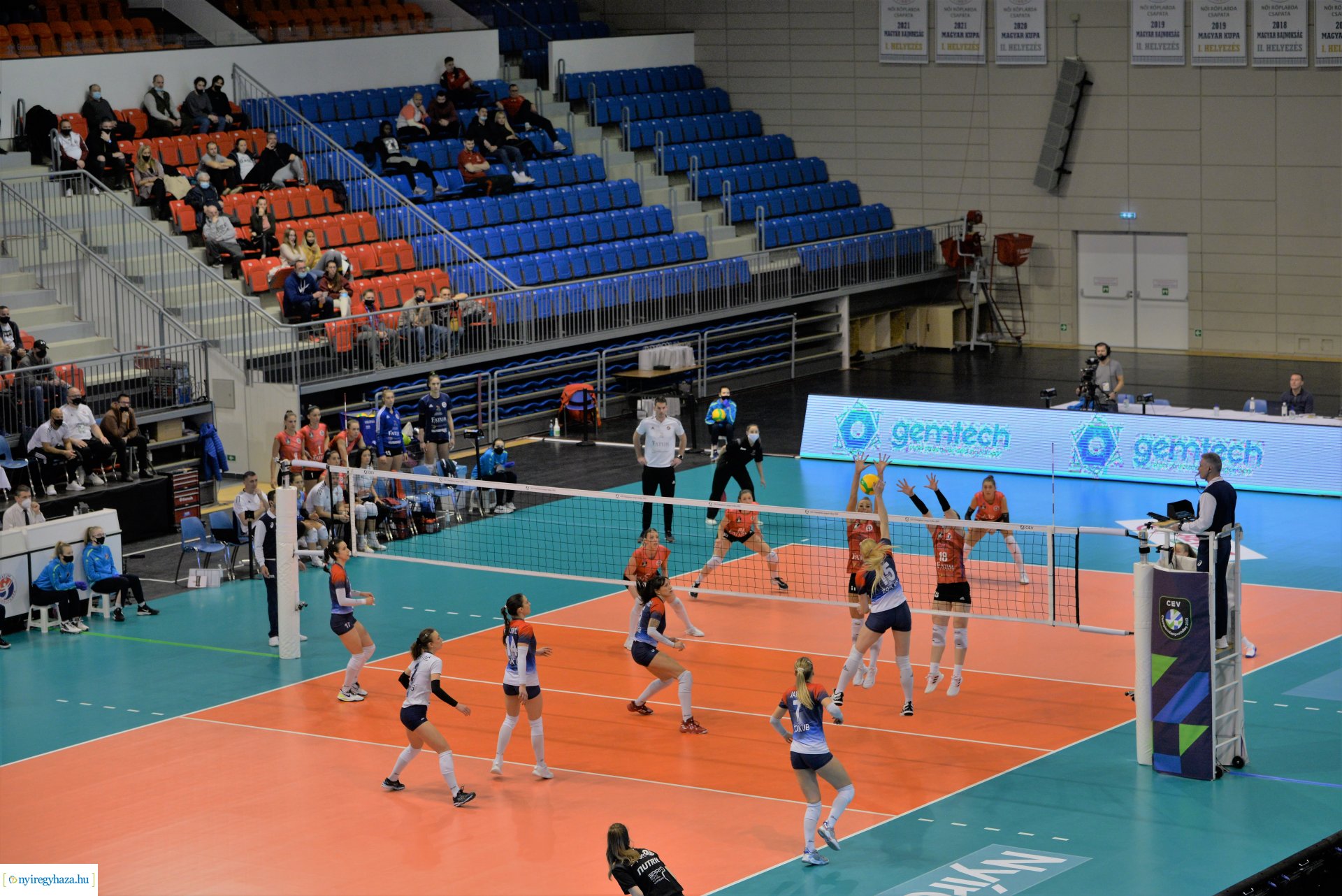 FATUM Nyíregyháza - ZOK Ub Bajnokok Ligája mérkőzés a Continental Arénában