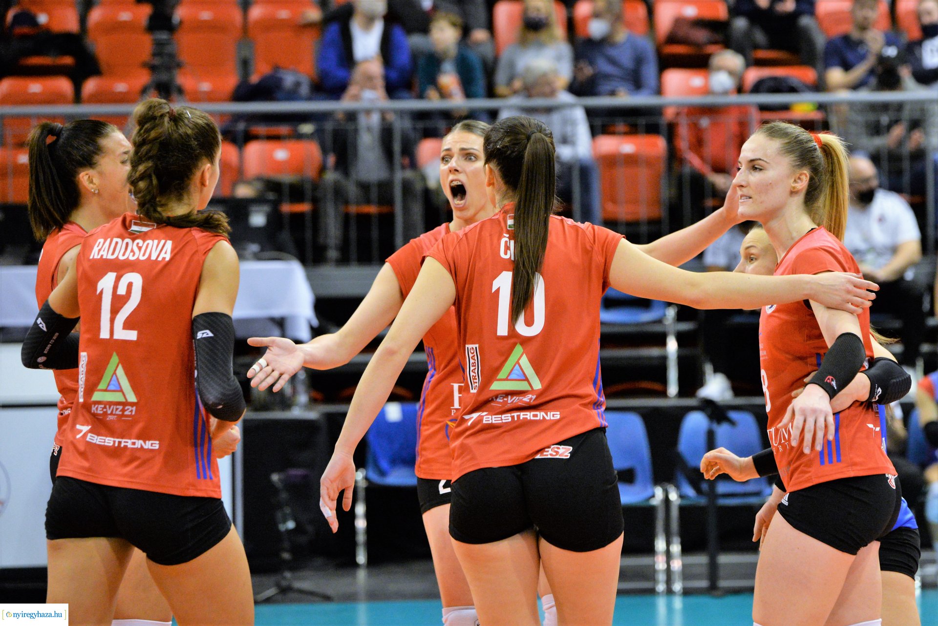 FATUM Nyíregyháza - ZOK Ub Bajnokok Ligája mérkőzés a Continental Arénában