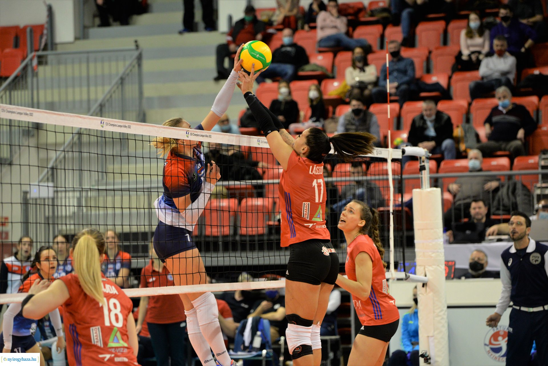 FATUM Nyíregyháza - ZOK Ub Bajnokok Ligája mérkőzés a Continental Arénában