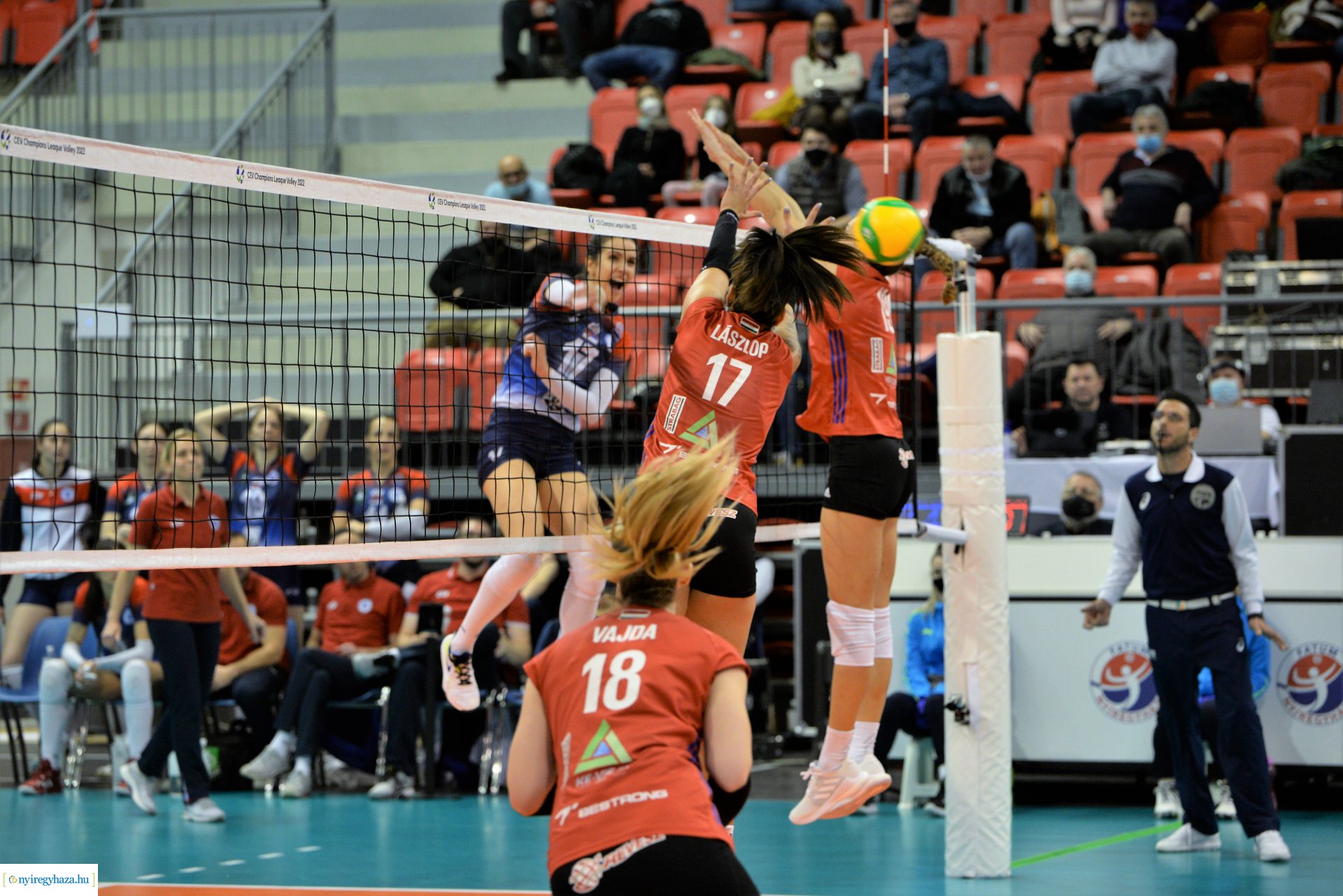 FATUM Nyíregyháza - ZOK Ub Bajnokok Ligája mérkőzés a Continental Arénában