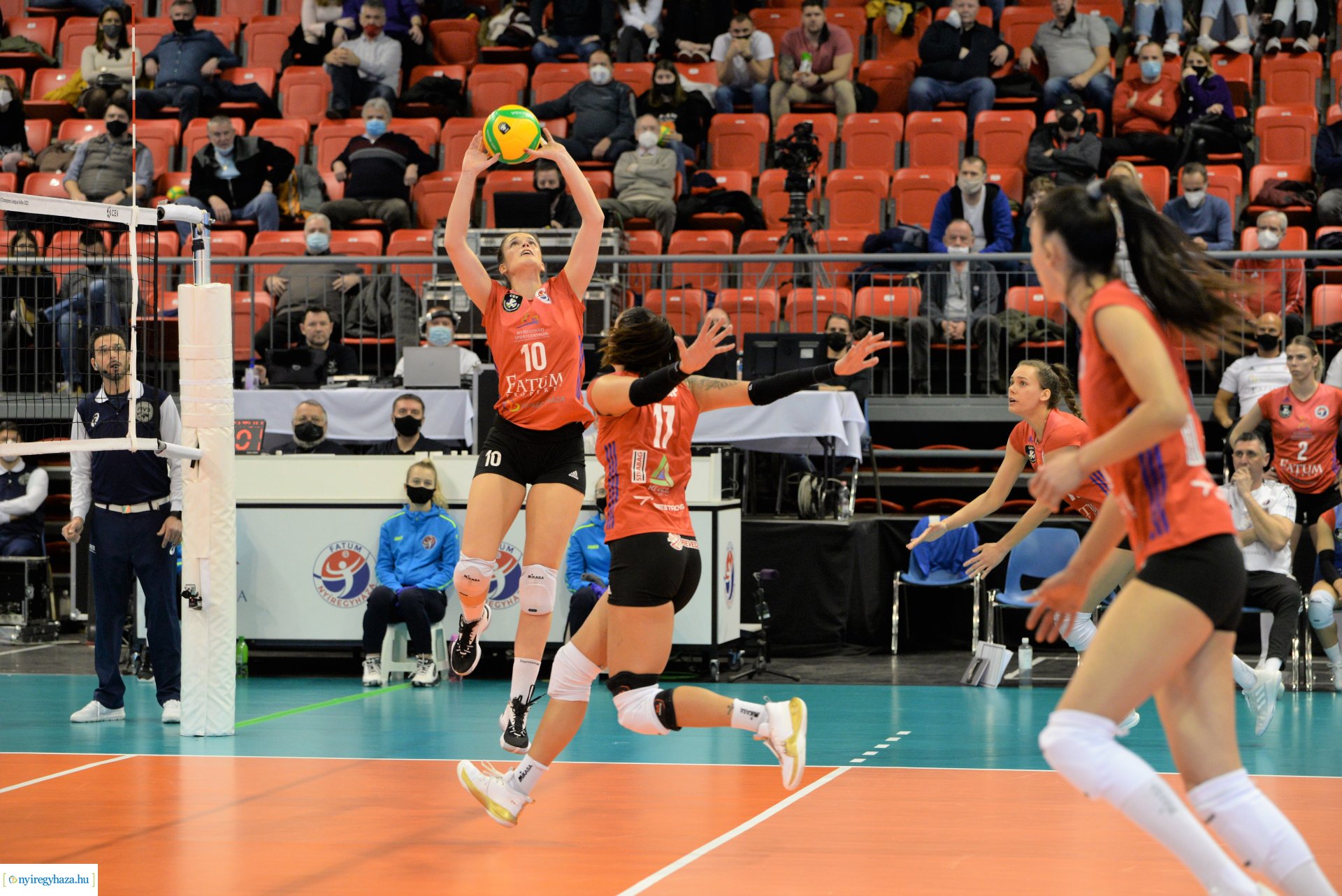 FATUM Nyíregyháza - ZOK Ub Bajnokok Ligája mérkőzés a Continental Arénában
