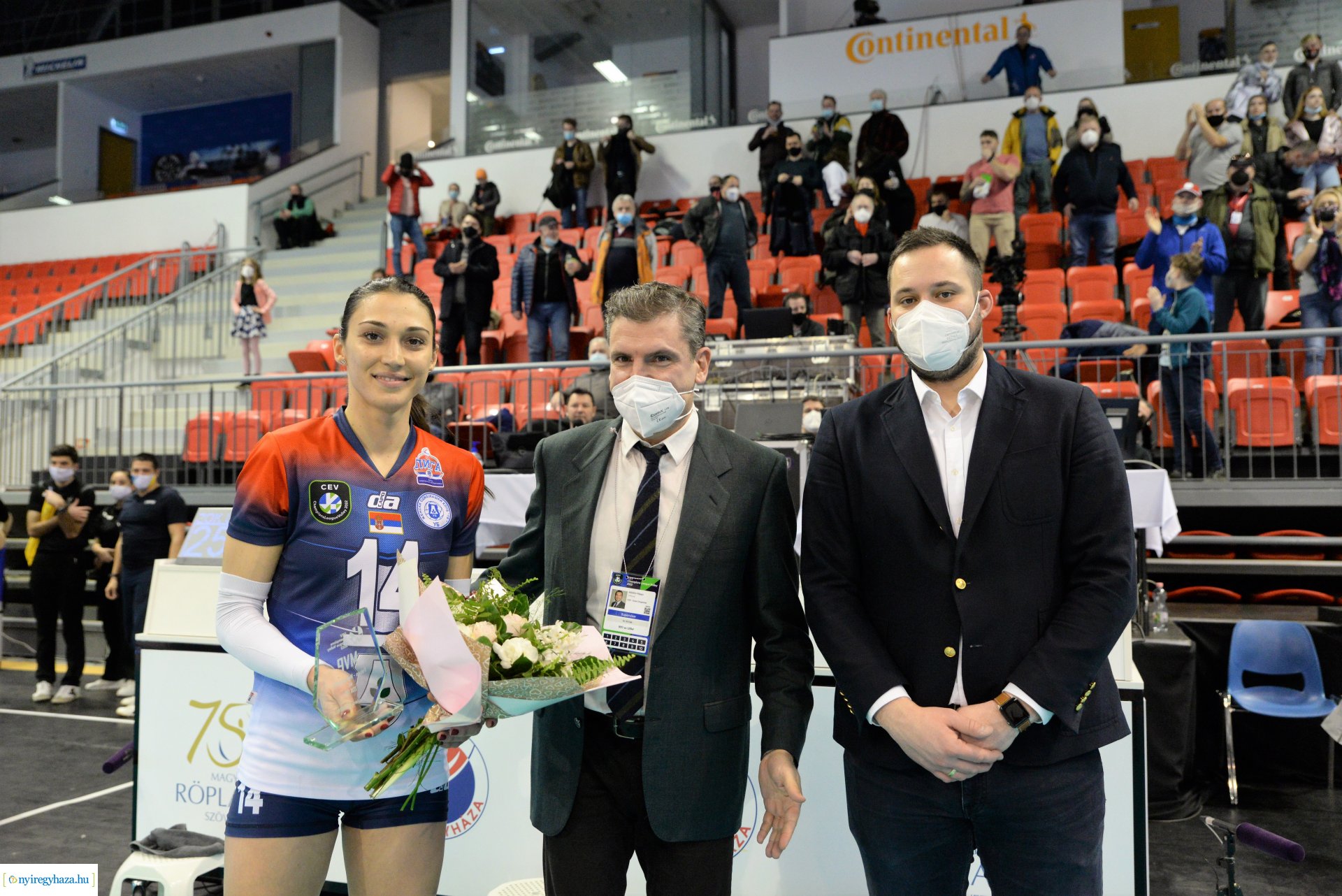 FATUM Nyíregyháza - ZOK Ub Bajnokok Ligája mérkőzés a Continental Arénában