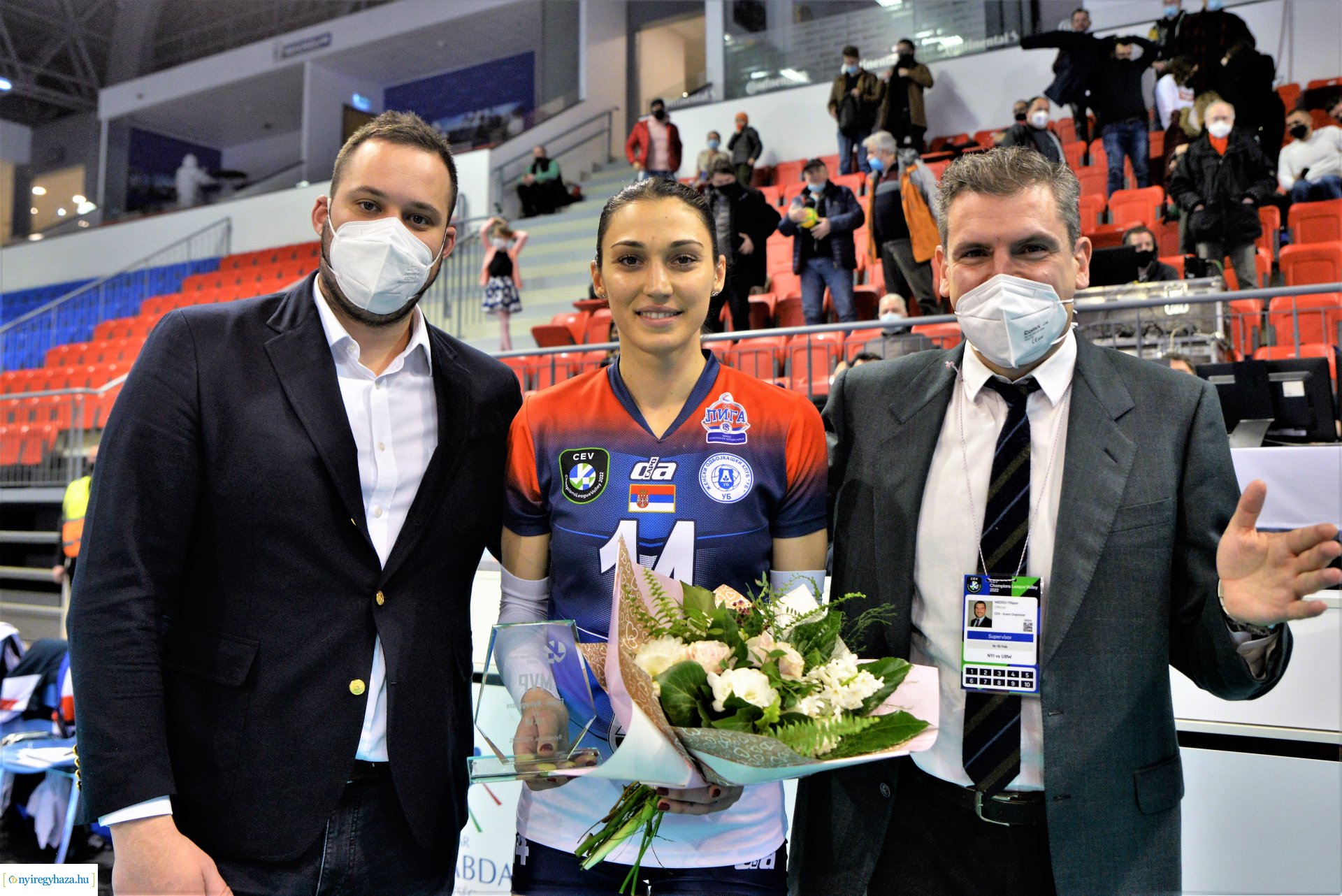 FATUM Nyíregyháza - ZOK Ub Bajnokok Ligája mérkőzés a Continental Arénában