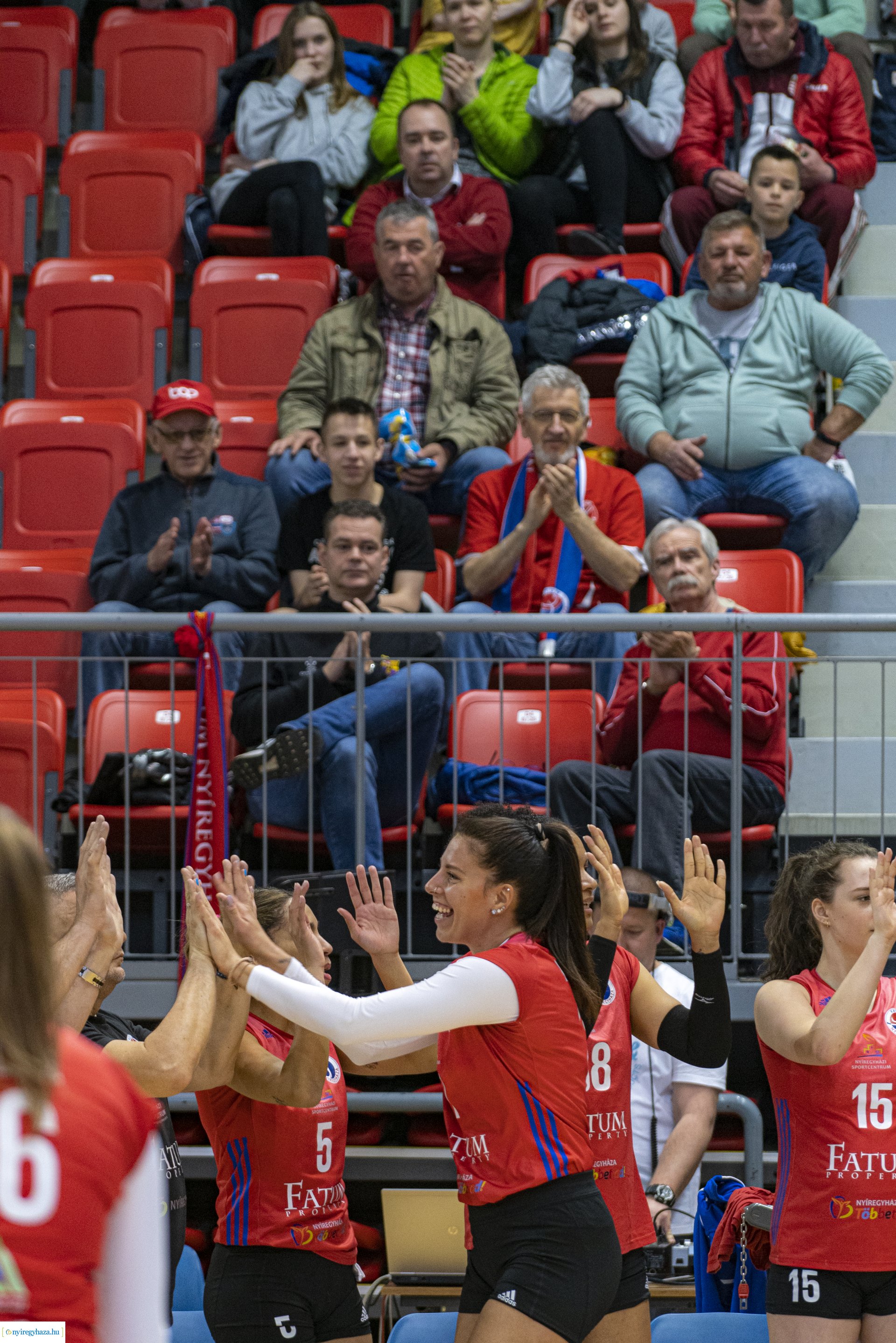 Fatum-Nyíregyháza–Vasas Óbuda női röpladba mérkőzés