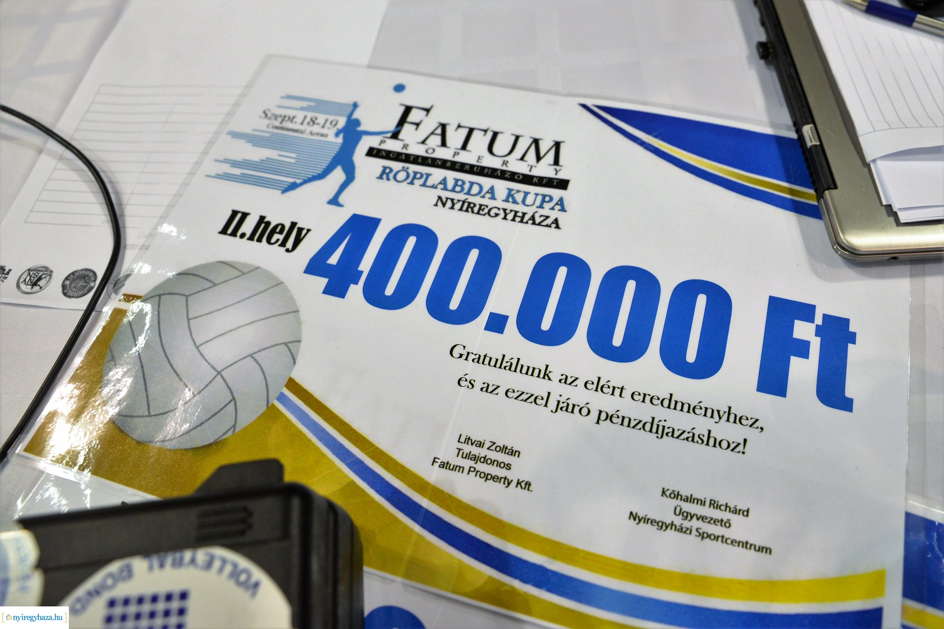 FATUM RÖPLABDA KUPA Nyíregyházán