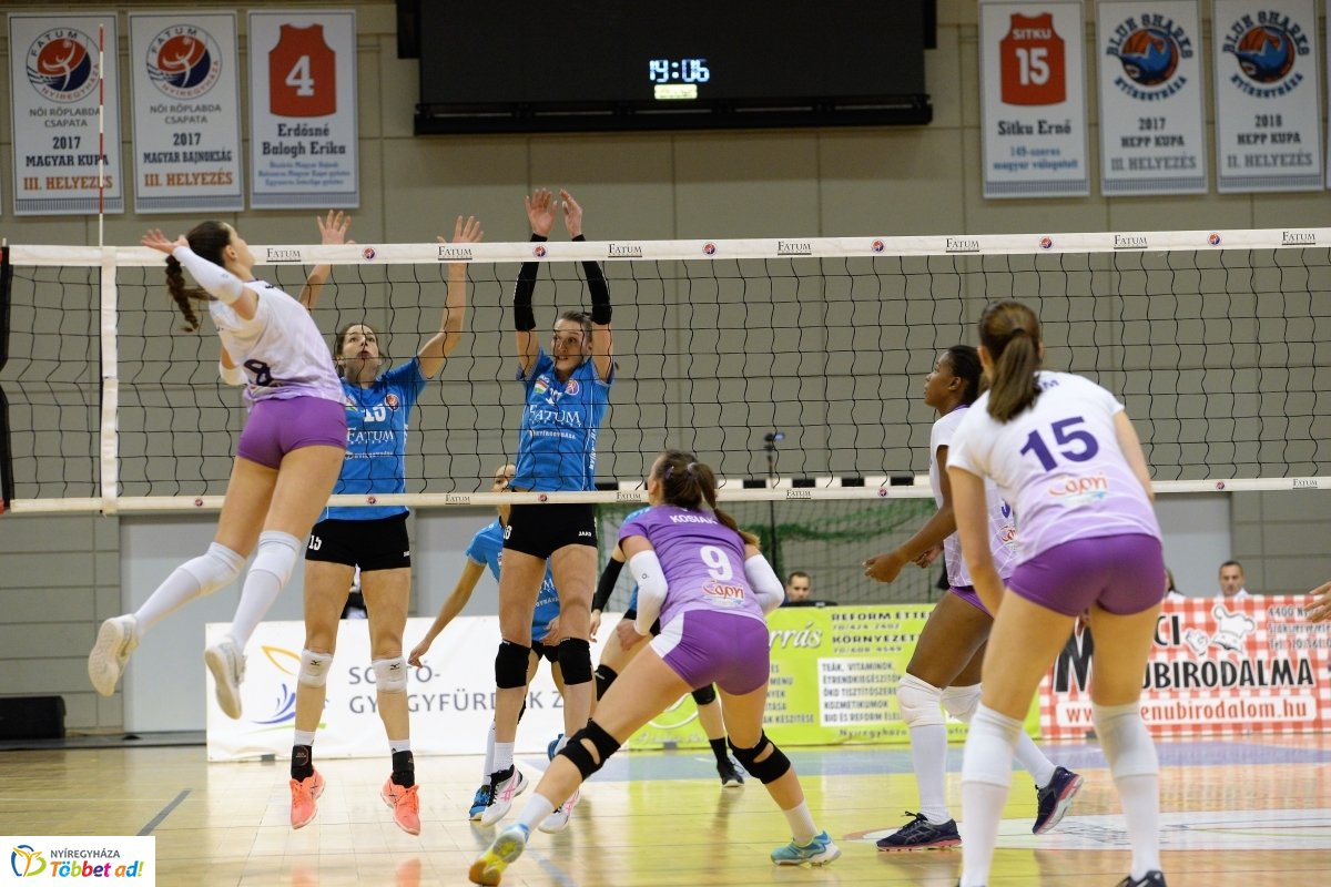 Fatum-Újpest női röplabda mérkőzés