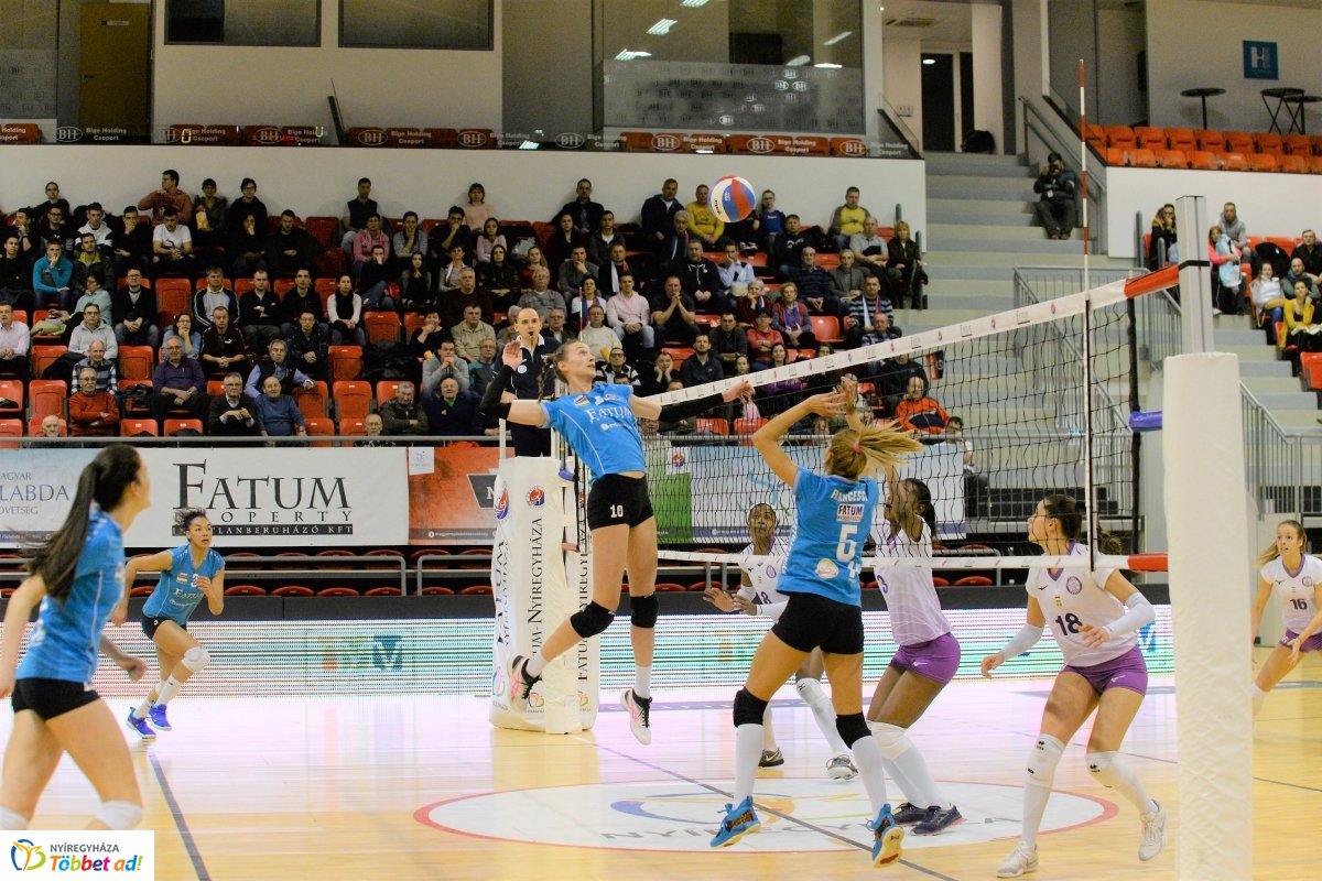 Fatum-Újpest női röplabda mérkőzés