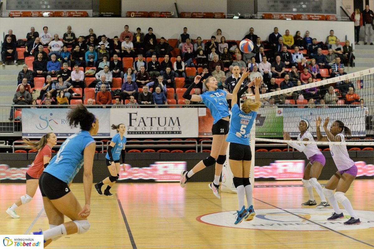 Fatum-Újpest női röplabda mérkőzés