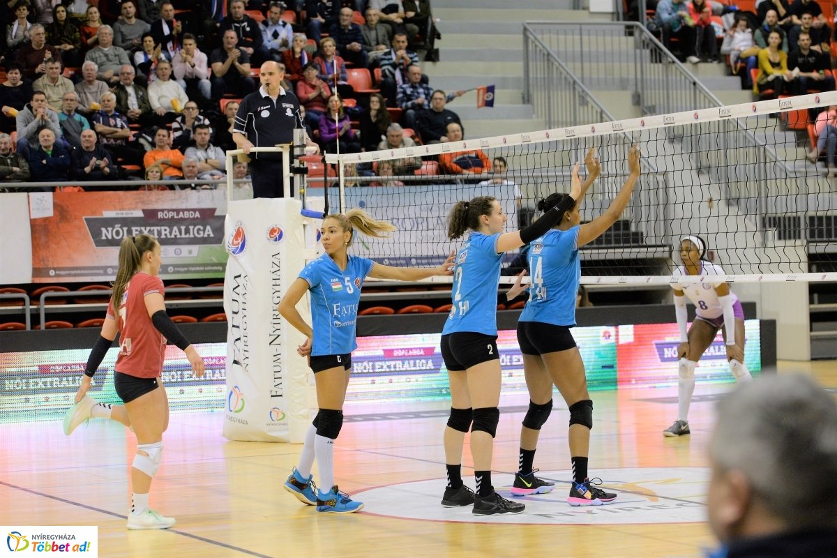 Fatum-Újpest női röplabda mérkőzés