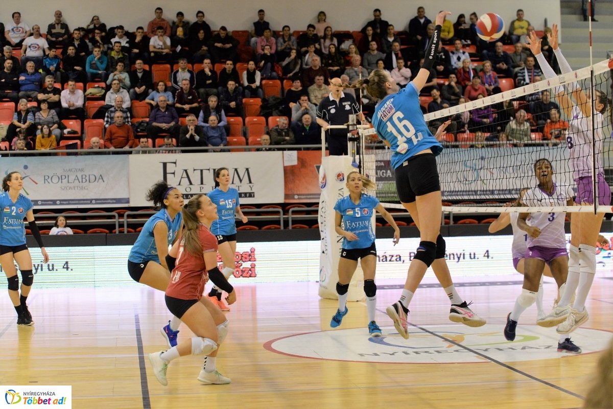 Fatum-Újpest női röplabda mérkőzés
